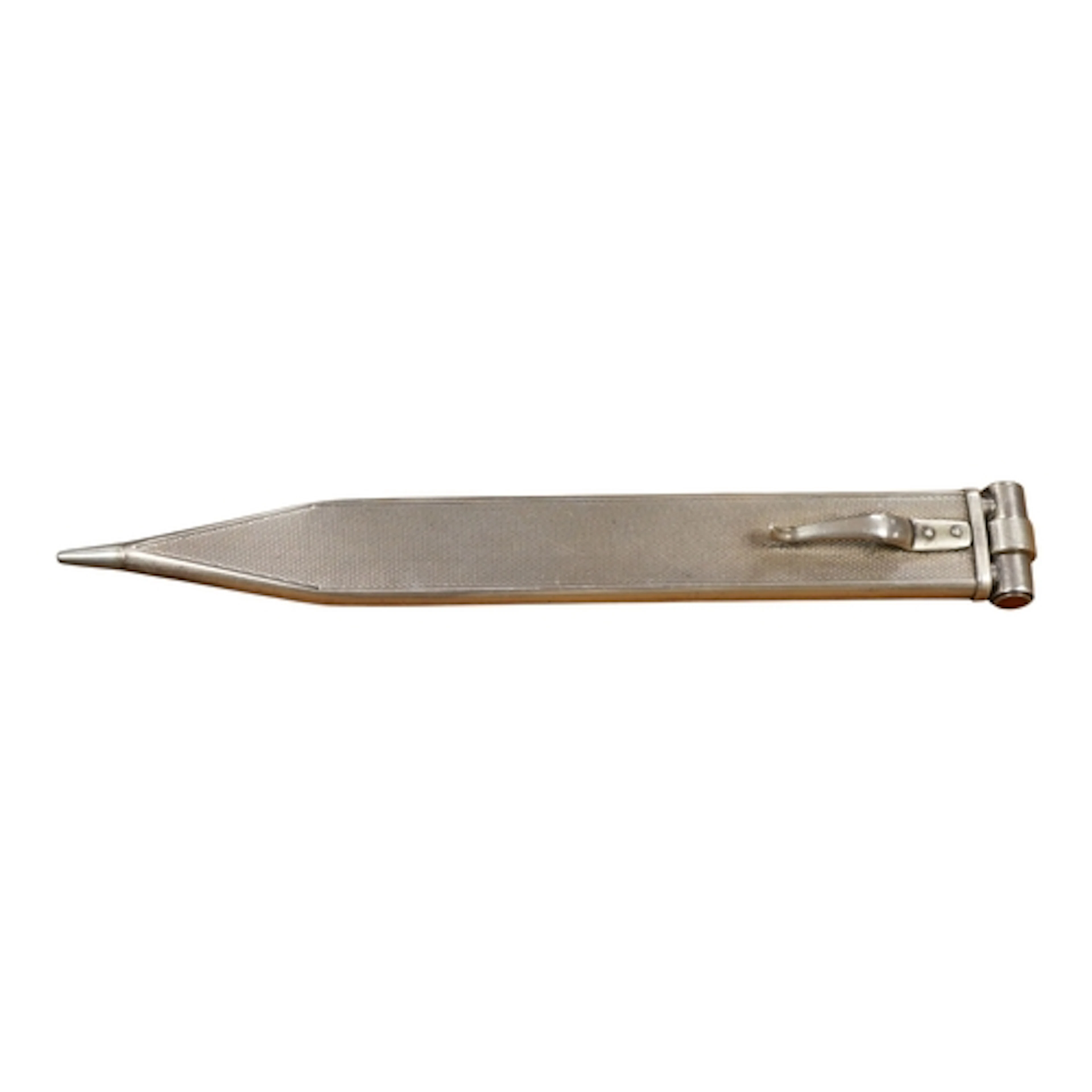A rare silver three colour pencil stamped 'D.R.L.M. - 935' m...