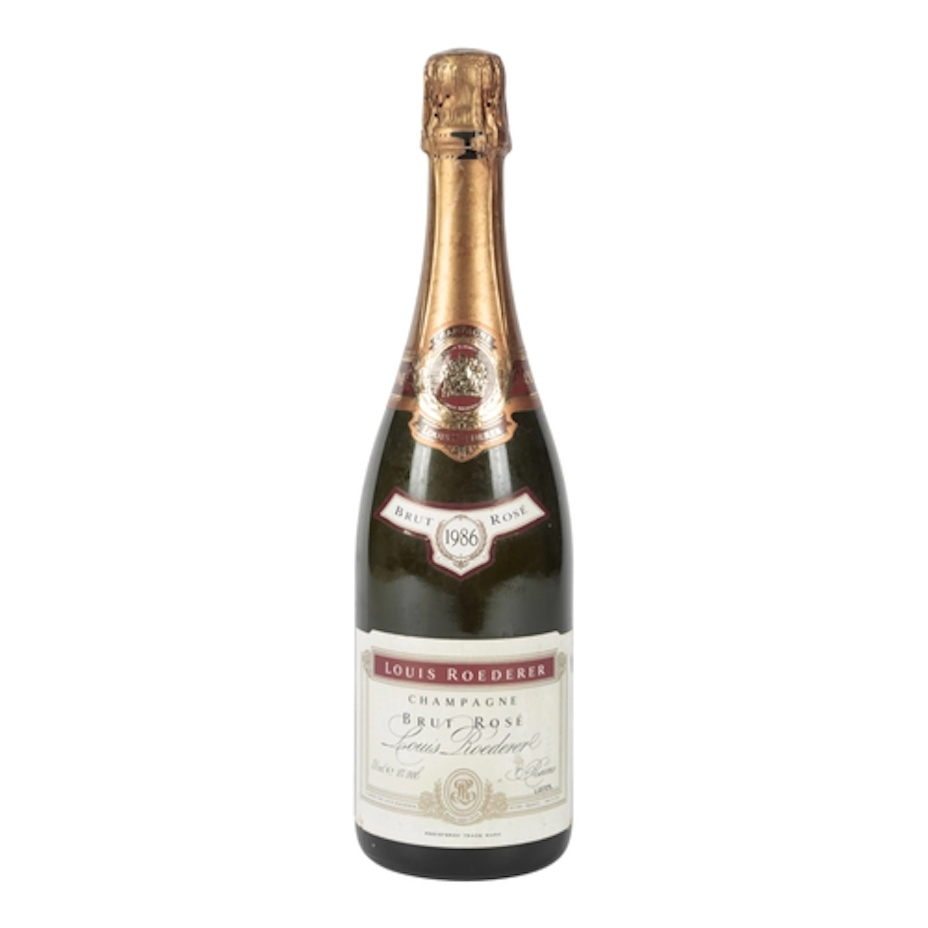 1986 Louis Roederer Brut Rosé Millesime, Champagne, France (...