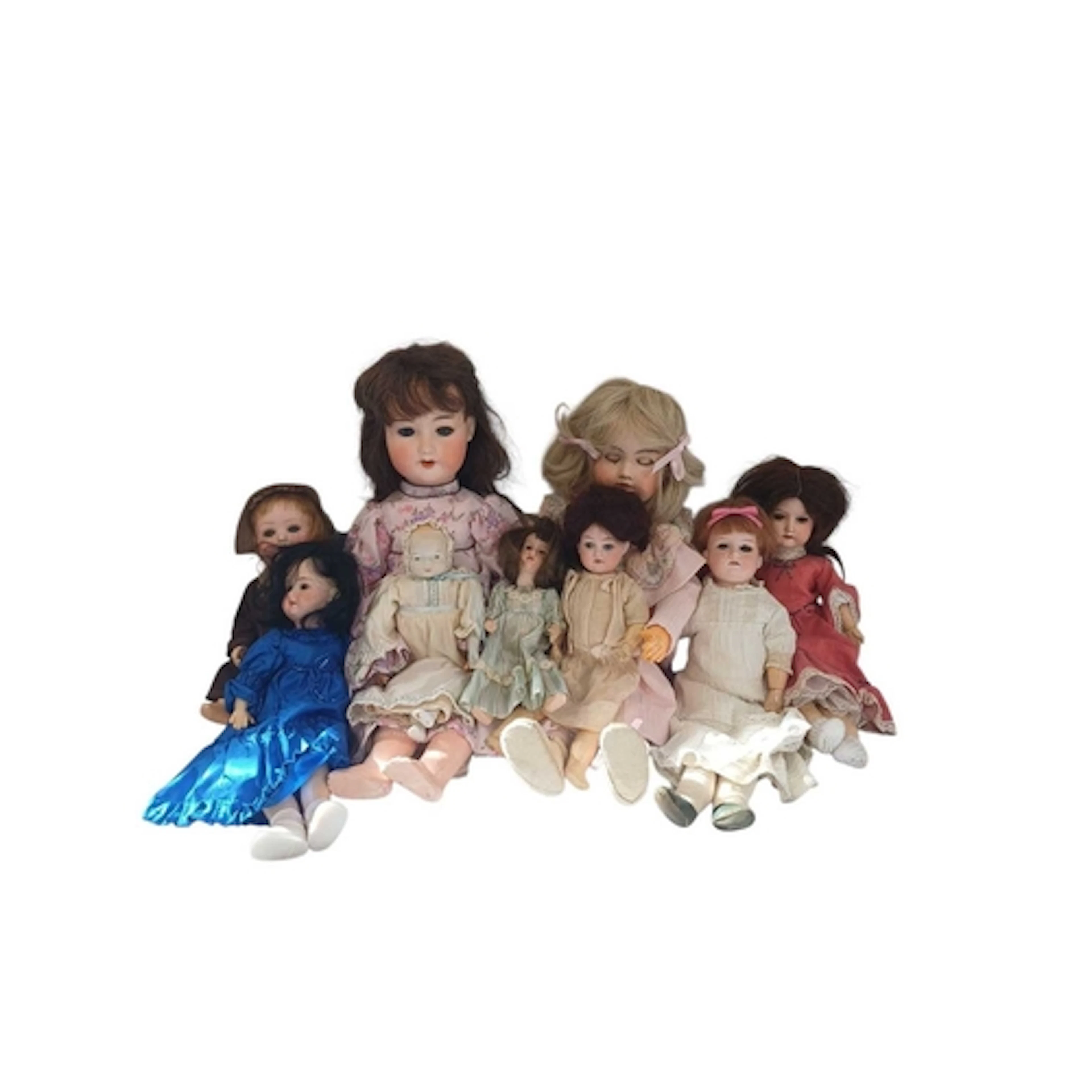 A collection of early 20th century dolls. Comprising an Arma...