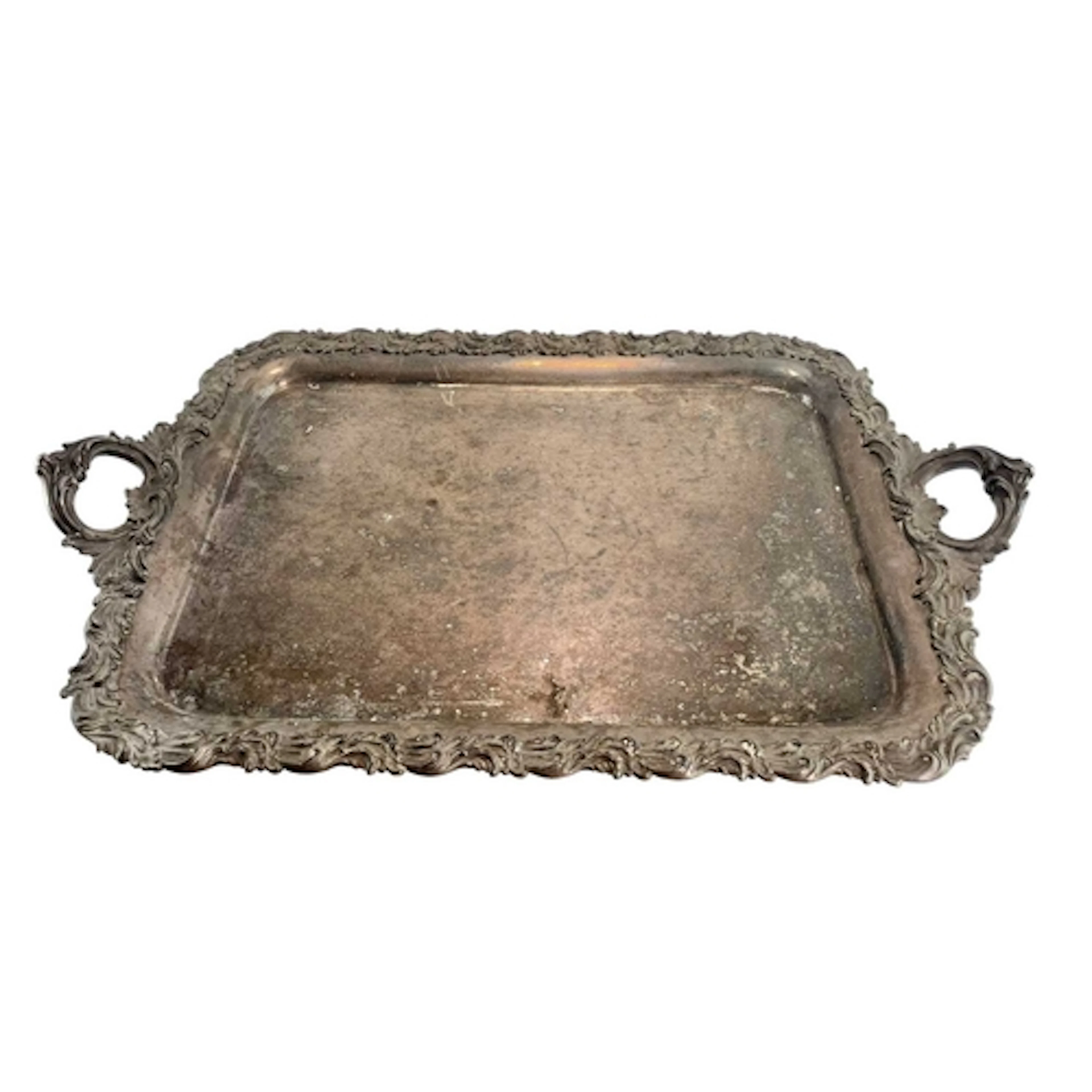 A large and impressive Victorian 19th century silver plated ...