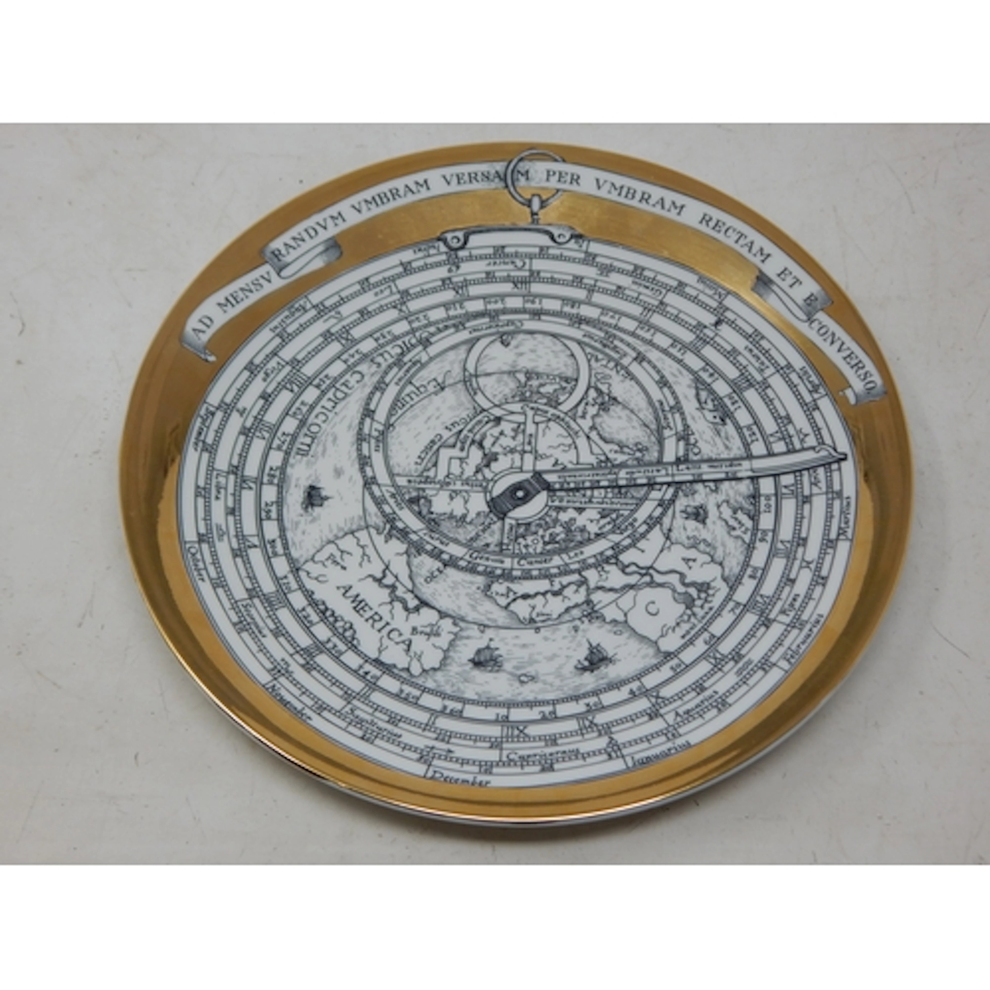 Piero Fornasetti (1913-1988) Astrolabio Porcelain Christmas ...