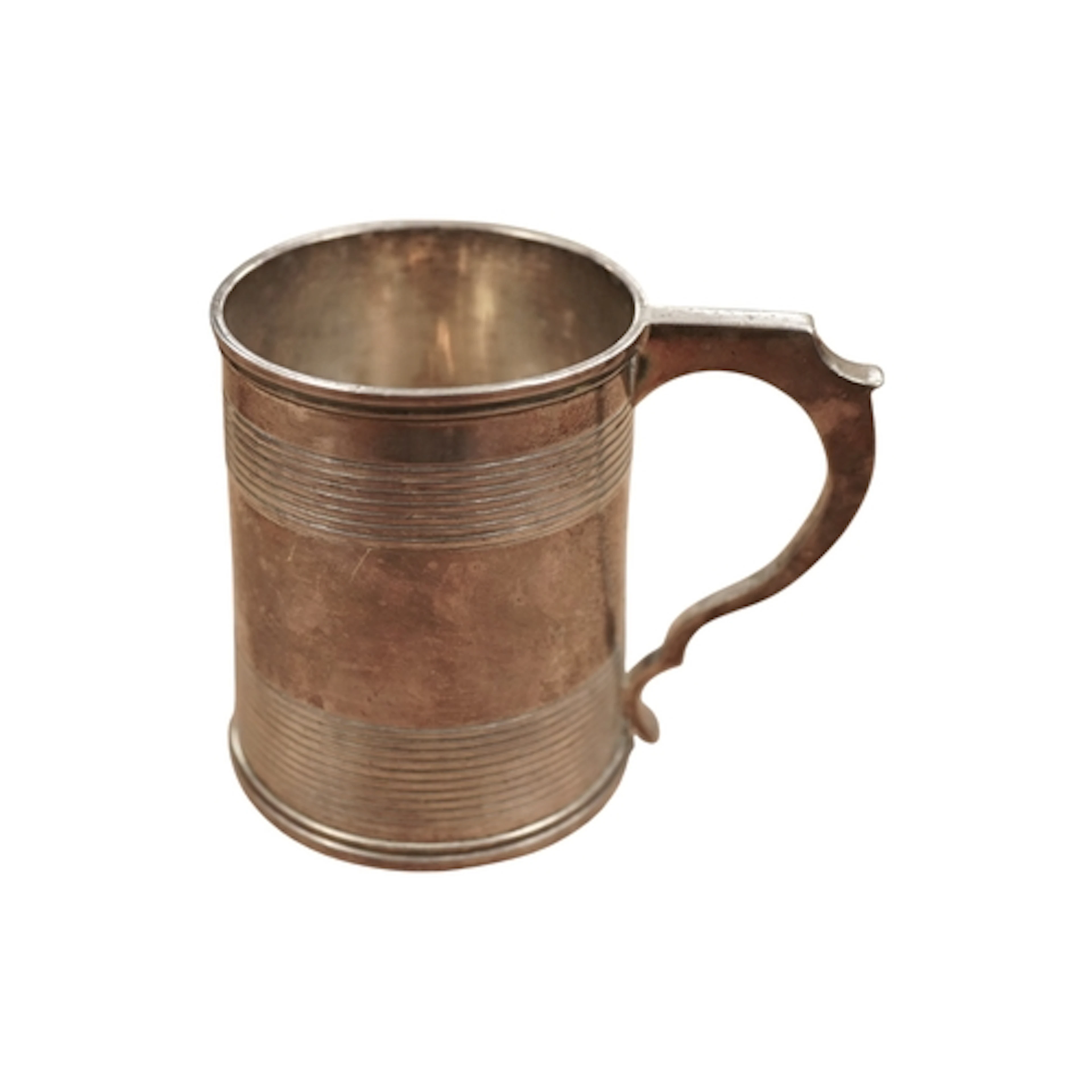 A George IV silver christening mug, by William Barrett II, L...