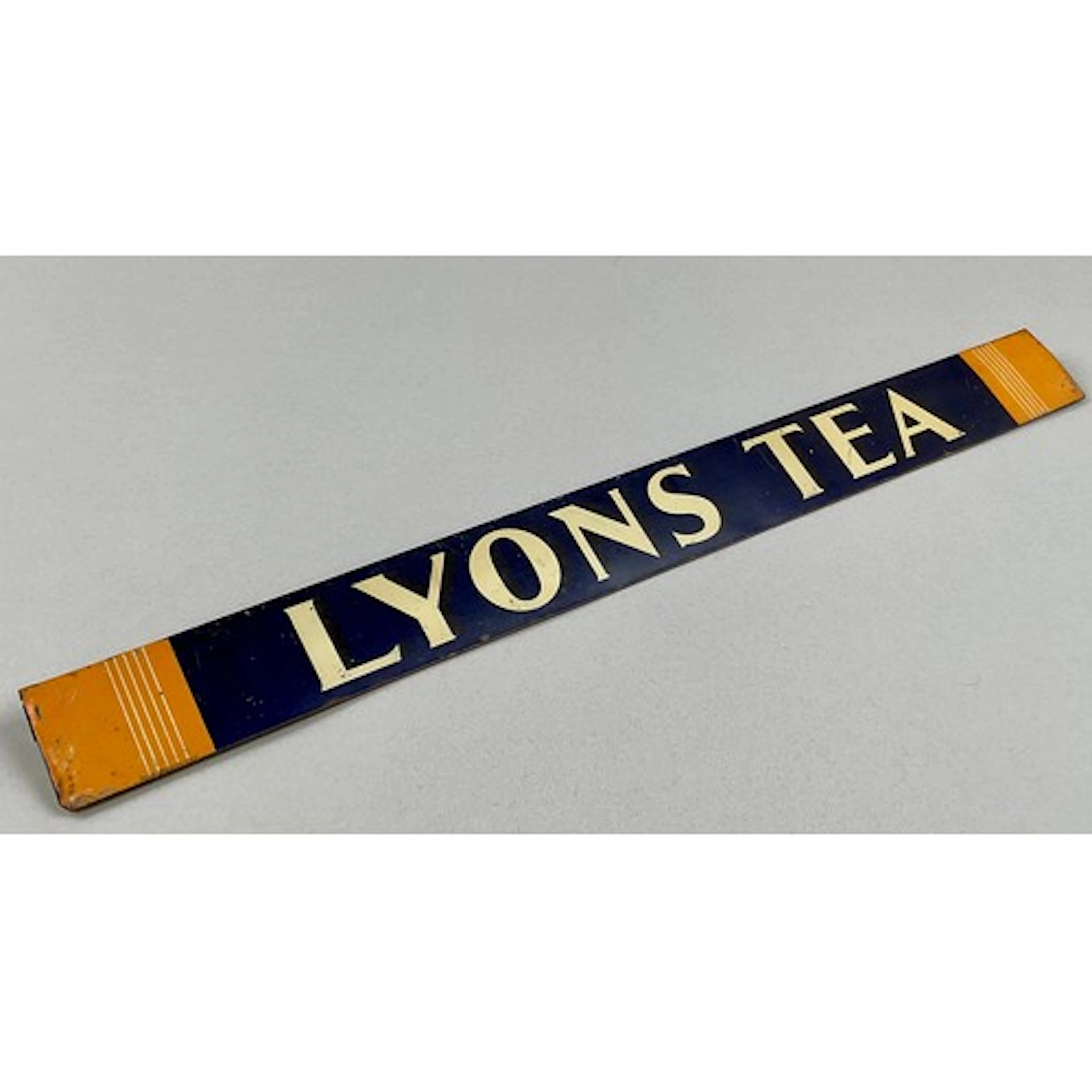 Advertising - an early to mid 20th century tin shelf edge si...