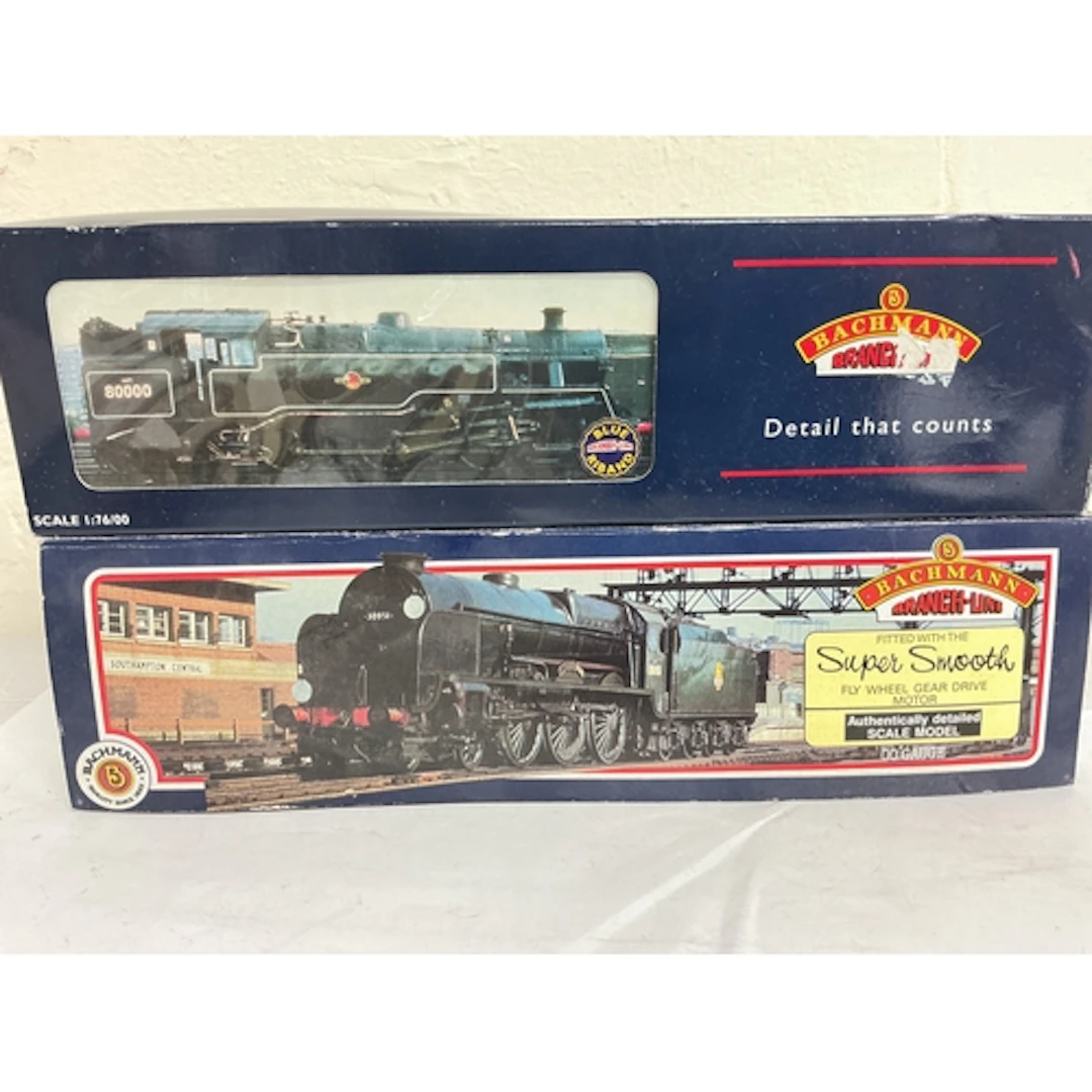 2 Boxed Bachmann 00 Gauge Locomotives, A Lord Nelson Class, ...