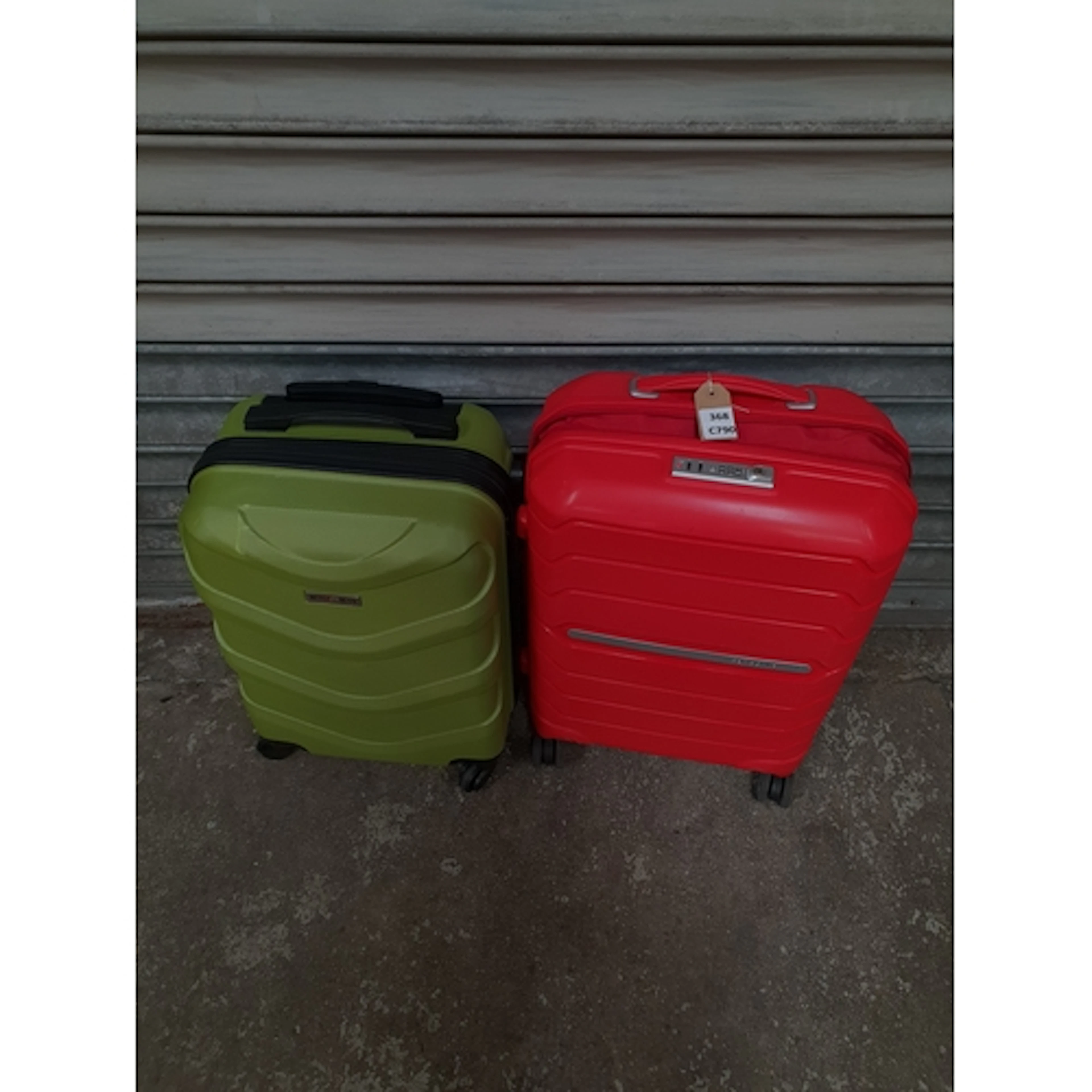 TWO SUITCASES including Samsonite and Masman Note: Suitcases...