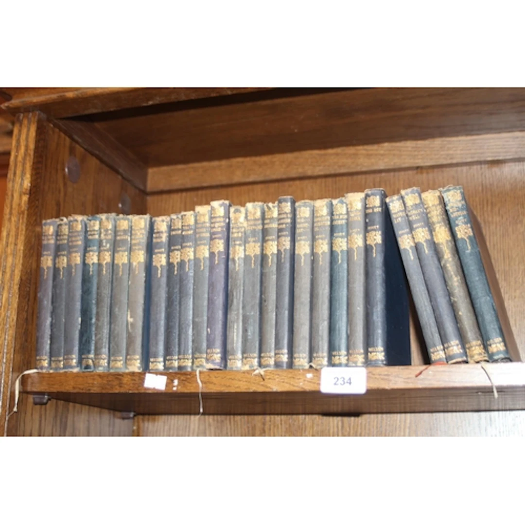 The Works of Sir Walter Scott 24 volumes.