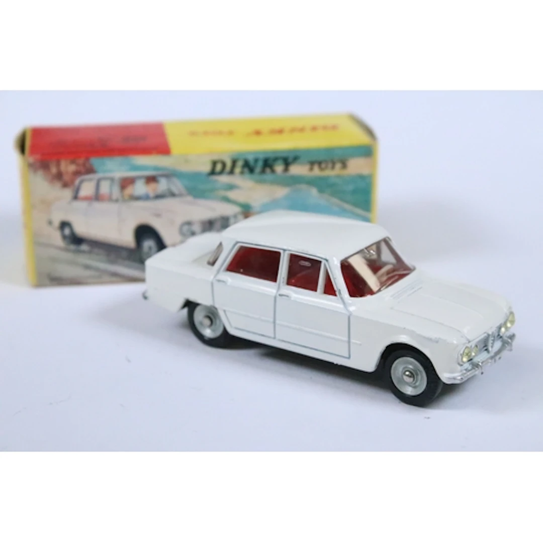 Boxed French Dinky 514 Alfa Romeo Giulia 1600 TI diecast mod...