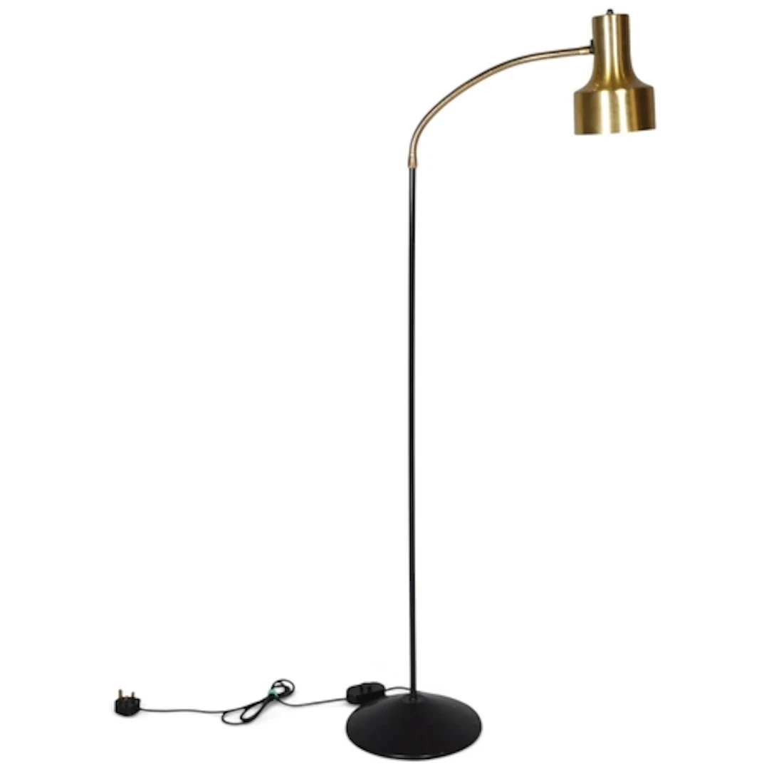 A 1960s'/70s' Maclamp, floor standing with black base and st...