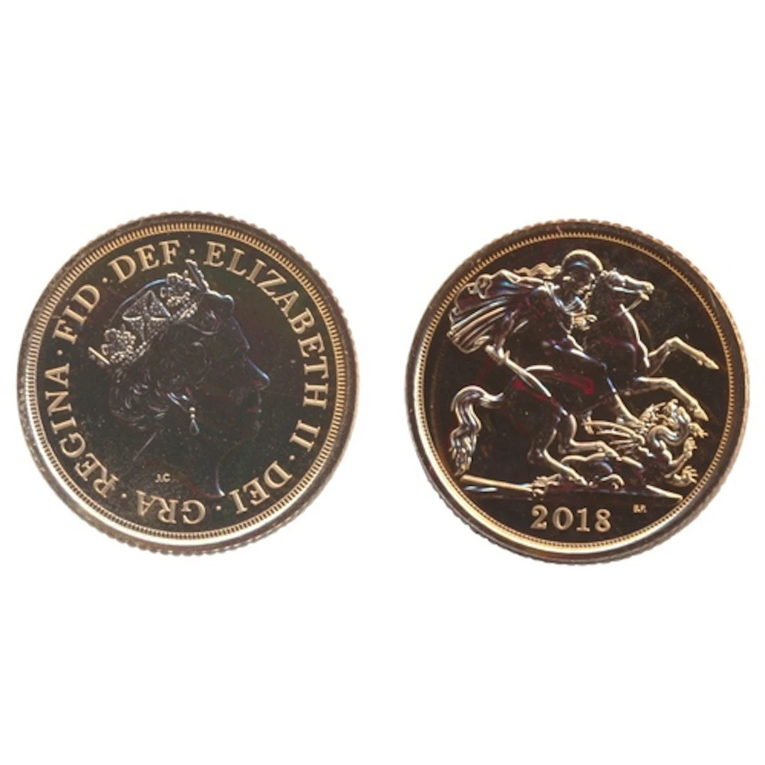 Investment Gold Lot - documents required. 2018 half sovereig...
