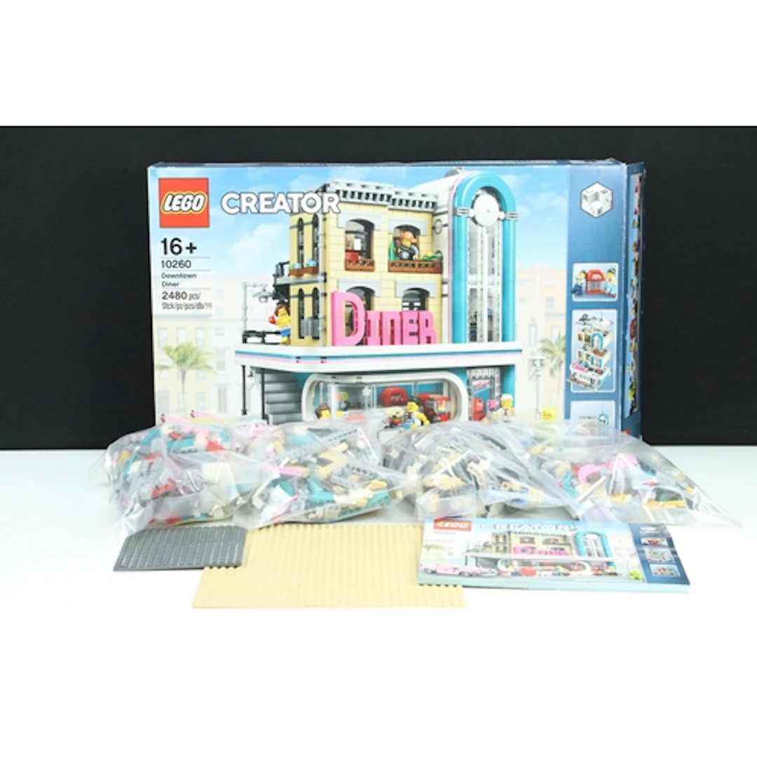 Lego - Boxed Lego Creator 10260 Downtown Diner, previously b...
