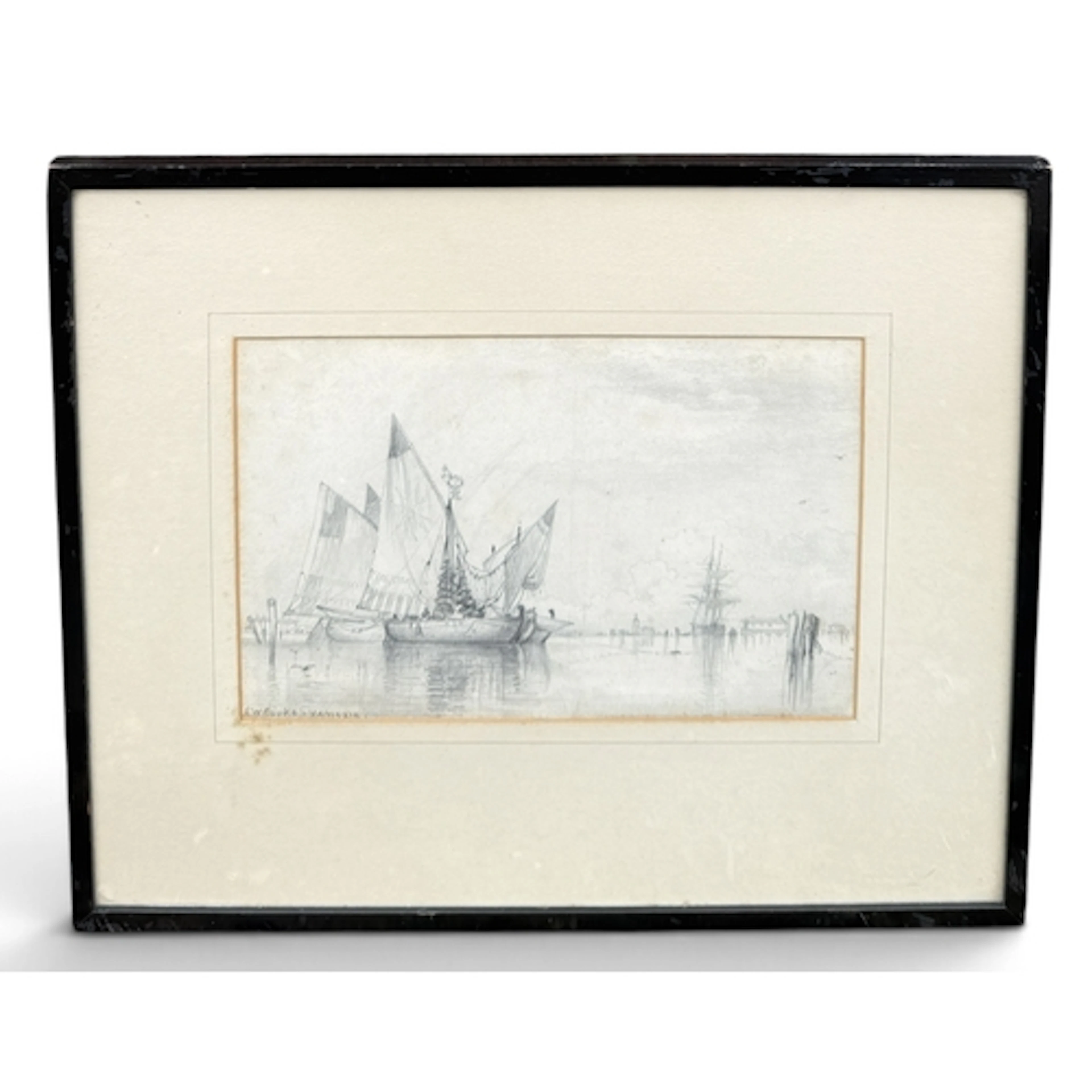 EDWARD WILLIAM COOKE (BRITISH, 1811-1880): VENEZIA, SIGNED, ...