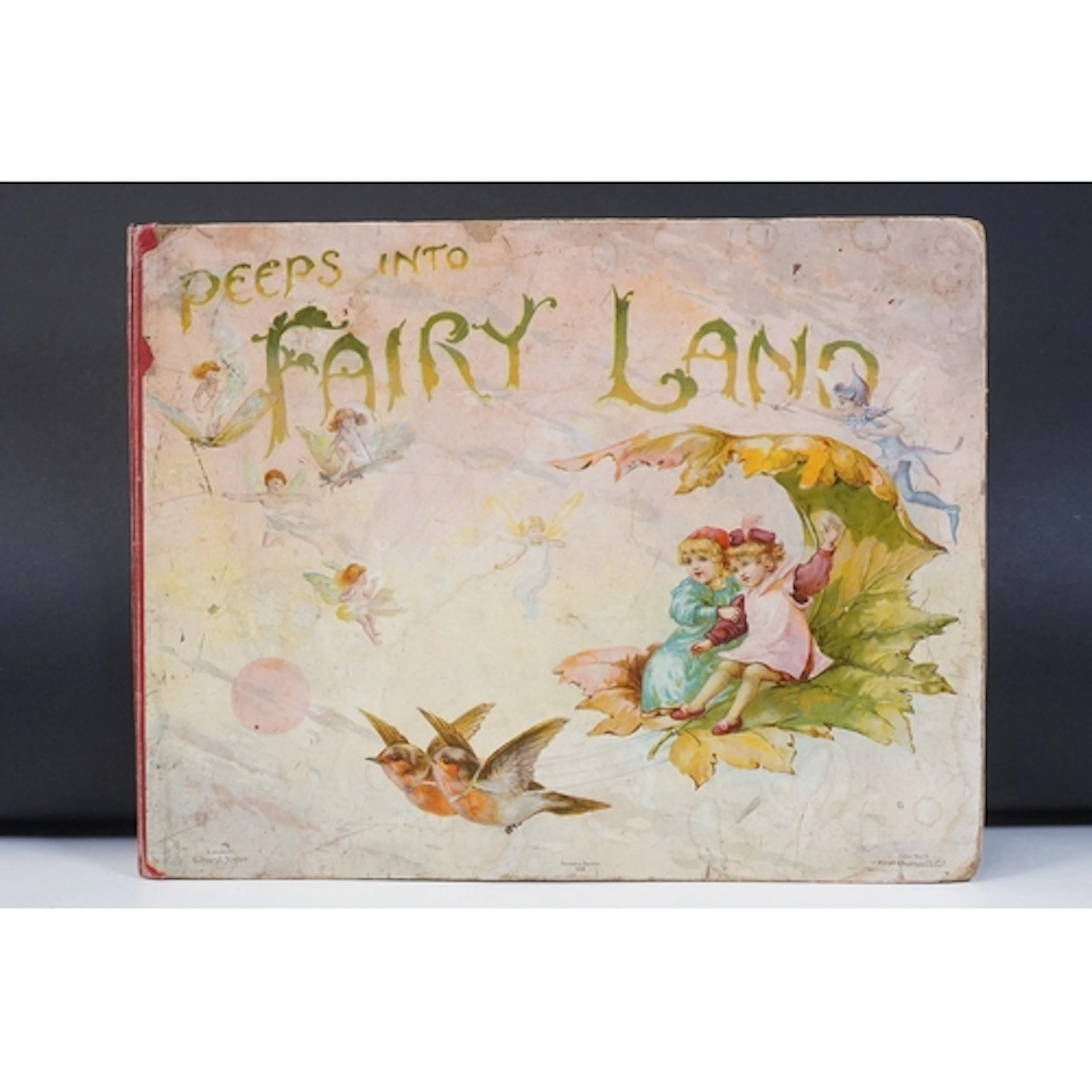 'Peeps into Fairyland' panorama picture book of fairy storie...