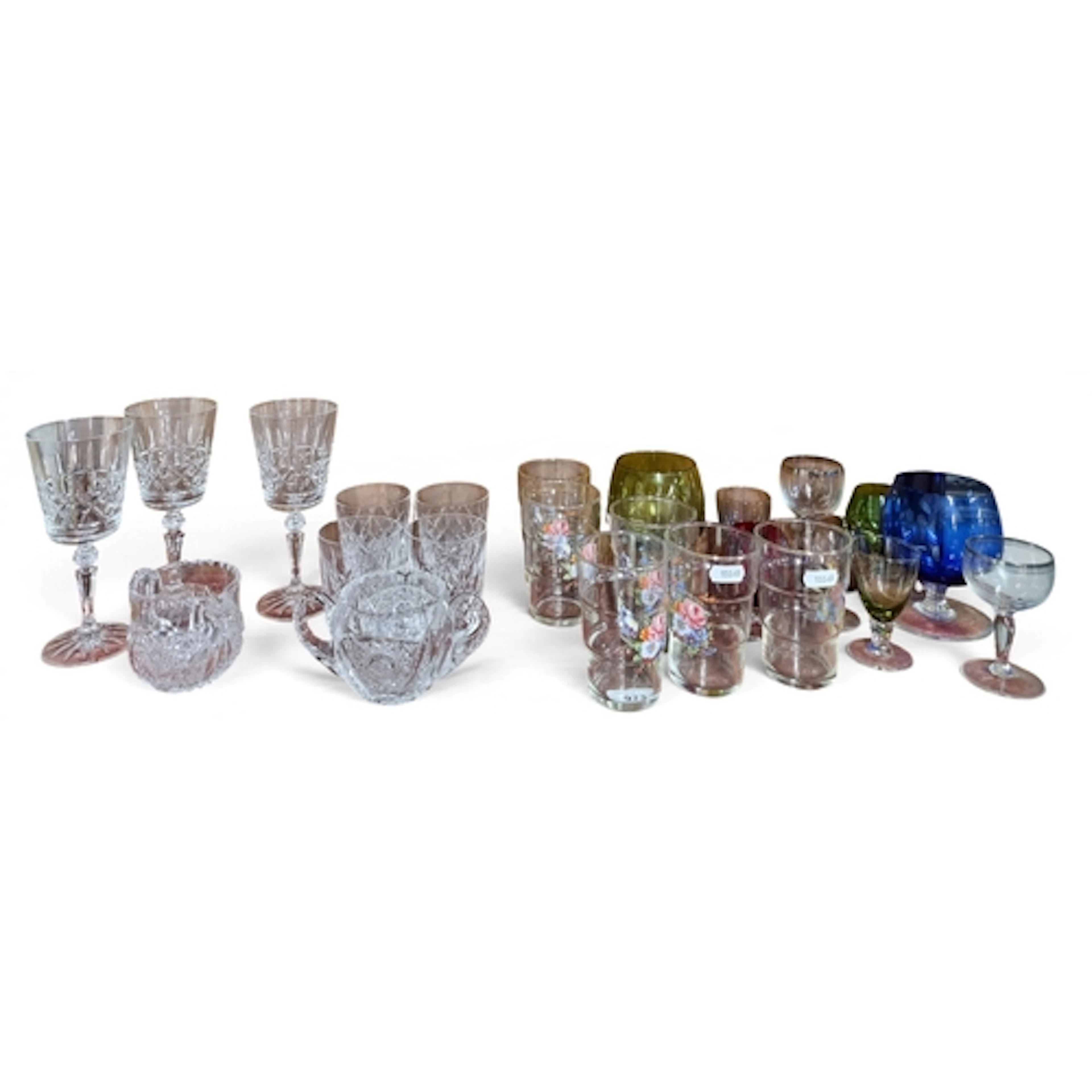 A large quantity of Waterford and other Crystal along with L...