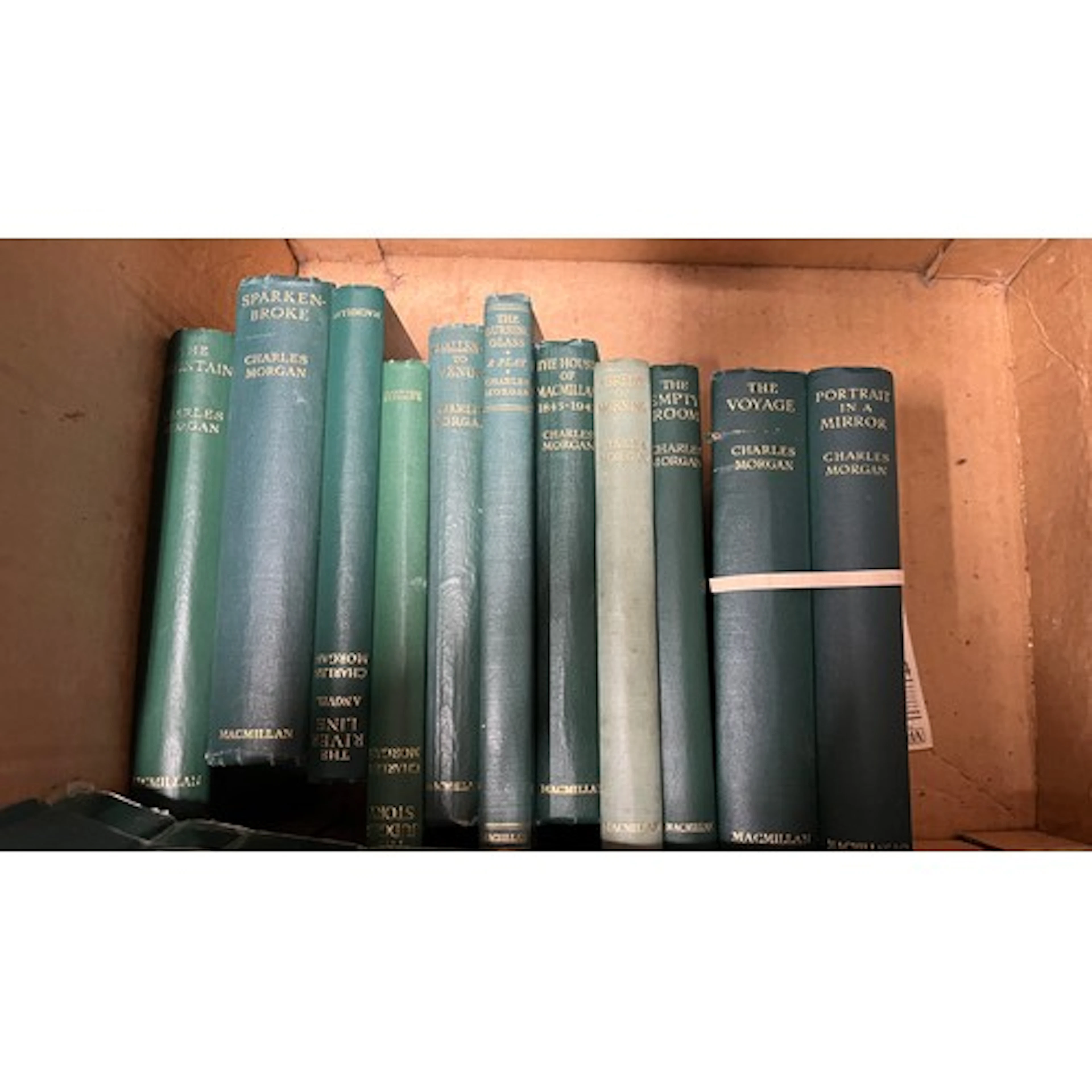 Charles Morgan novels to include The Voyage, Portrait in a M...
