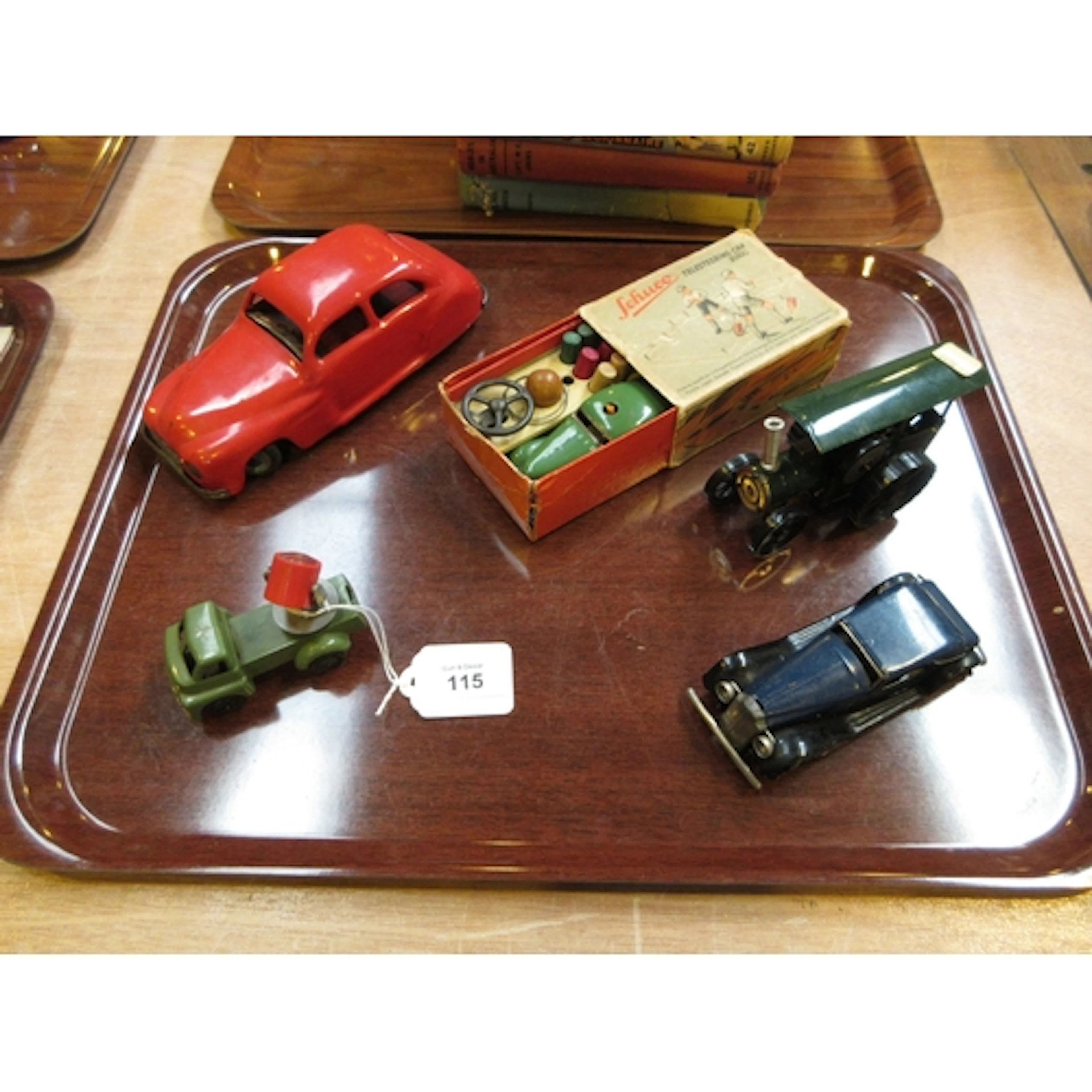 Schuco Telesteering Car 3000, Chad Valley and Minic Cars, Mi...