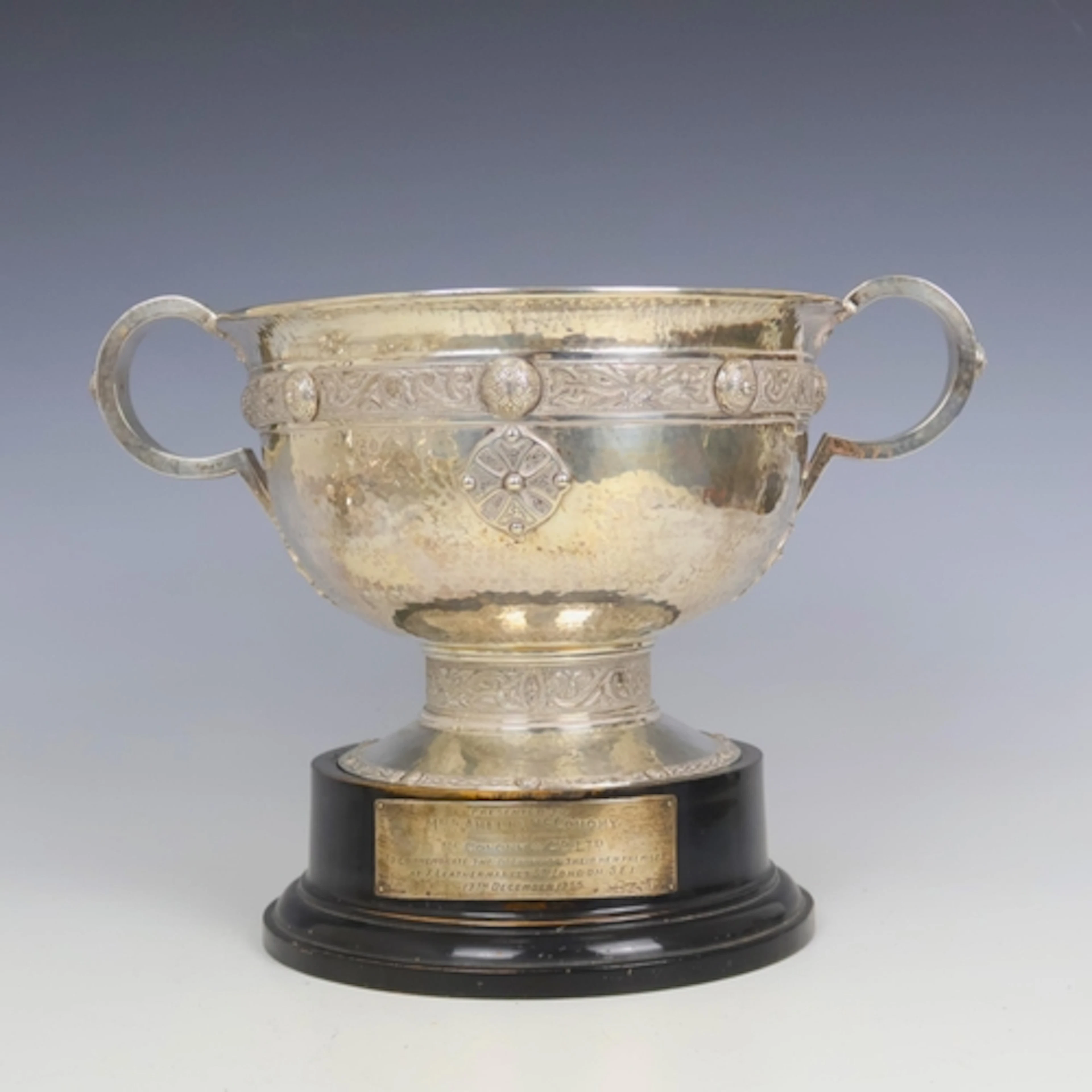 An Edwardian silver bowl, James Weir, Glasgow 1907, inspired...
