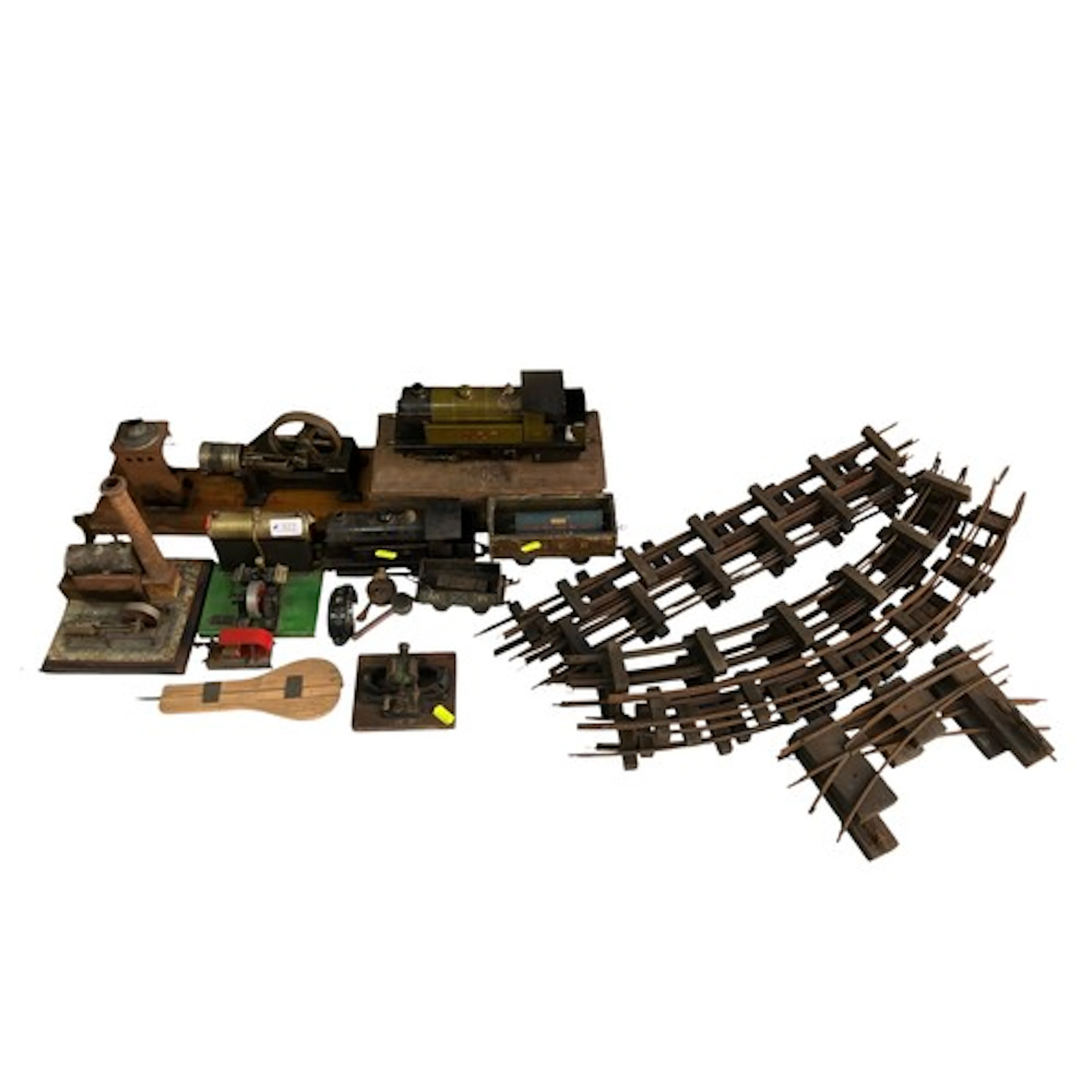 A collection of rail and steam-related items inc. 2 x Bowman...