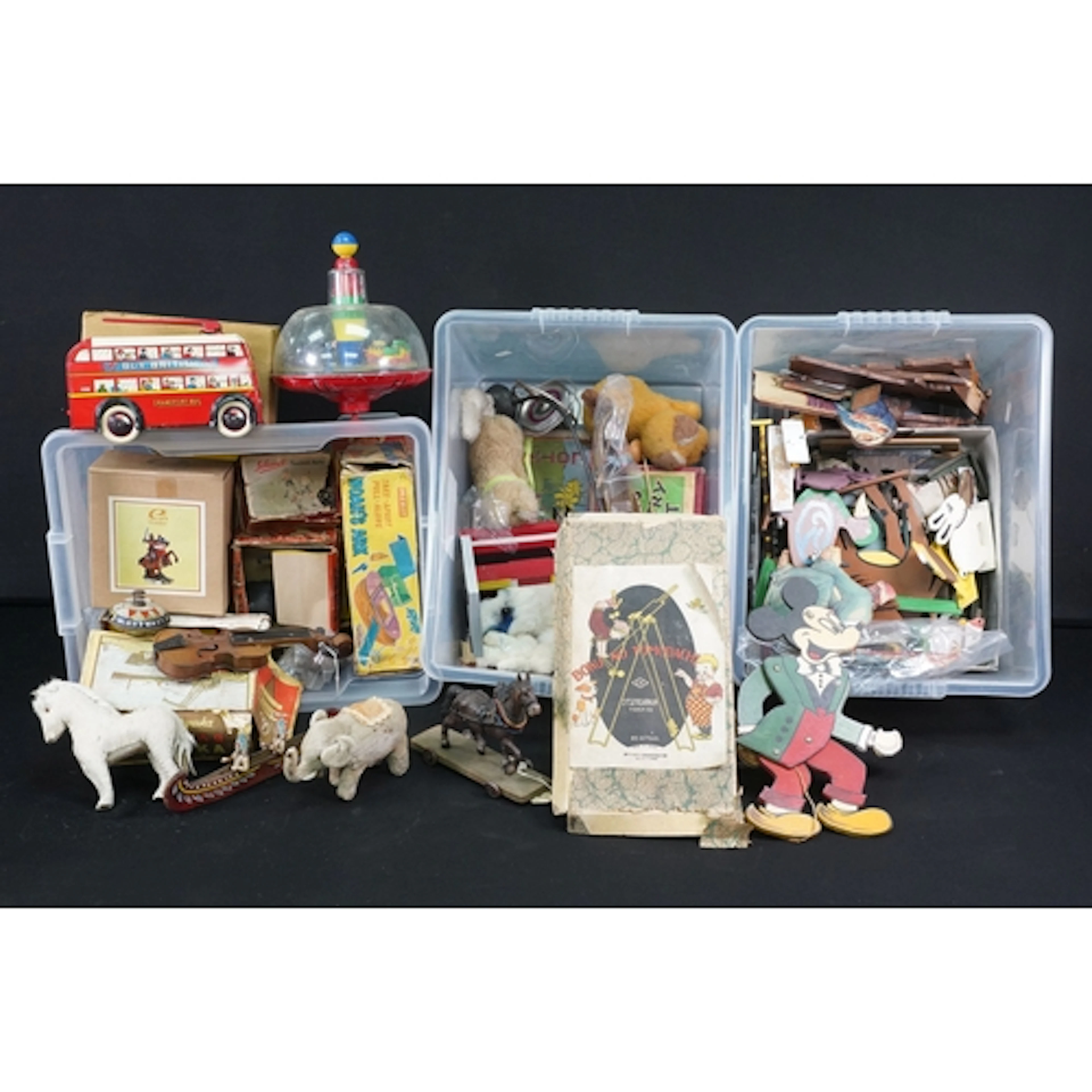 Collection of mixed toys to include boxed Merit Noah's Ark, ...
