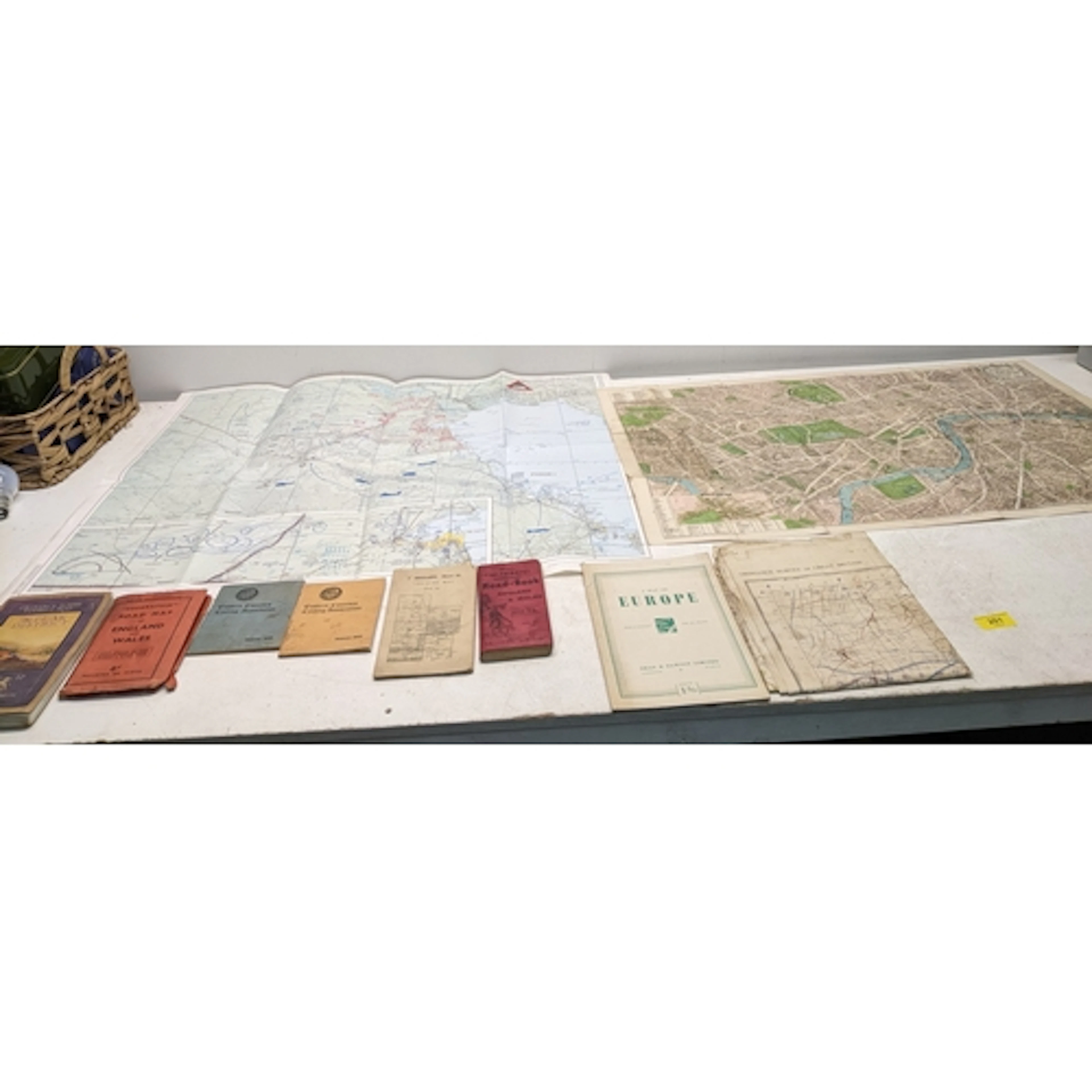A selection of folding maps to include a Geographia Pictoria...