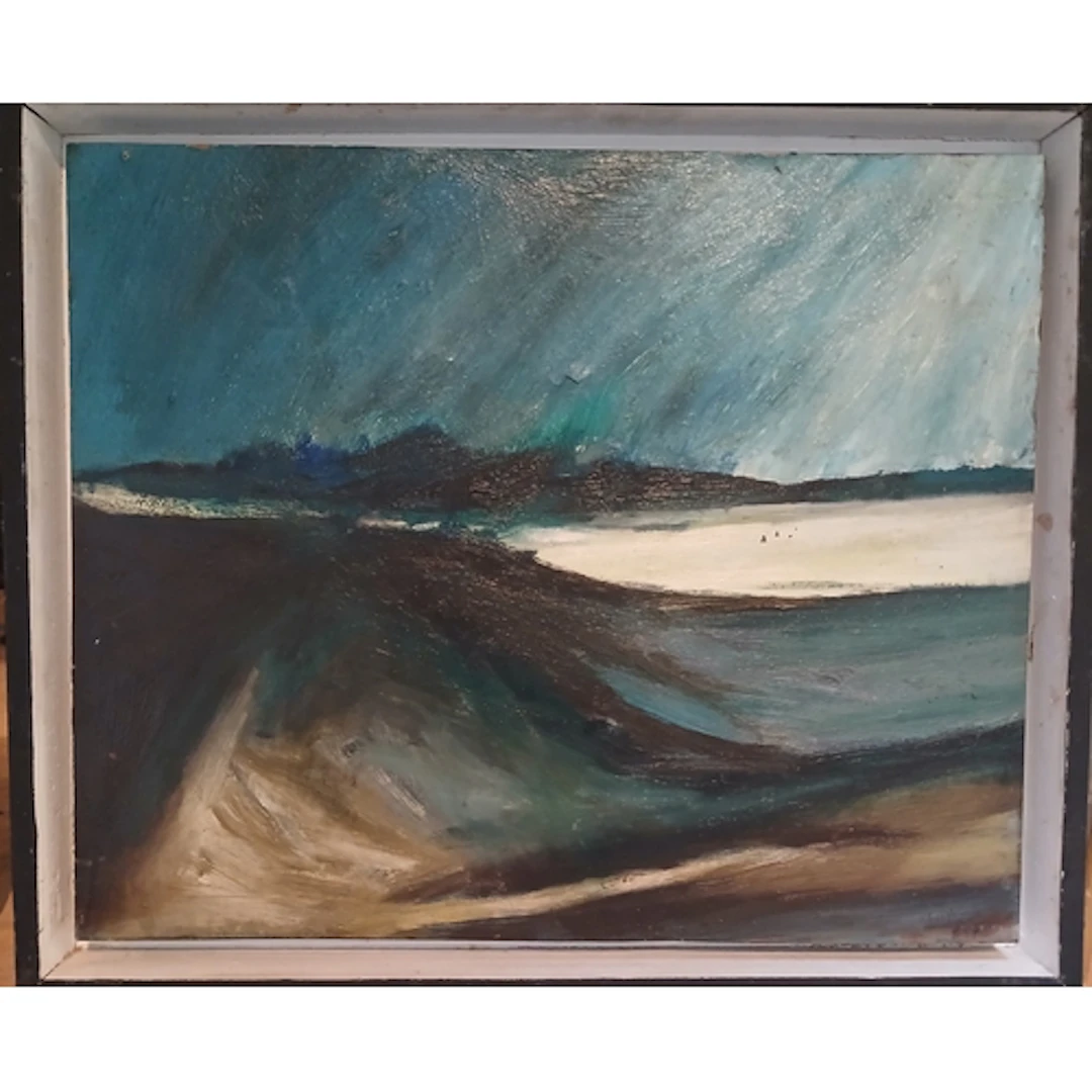 20th Century School, impressionist landscape, oil on board, ...