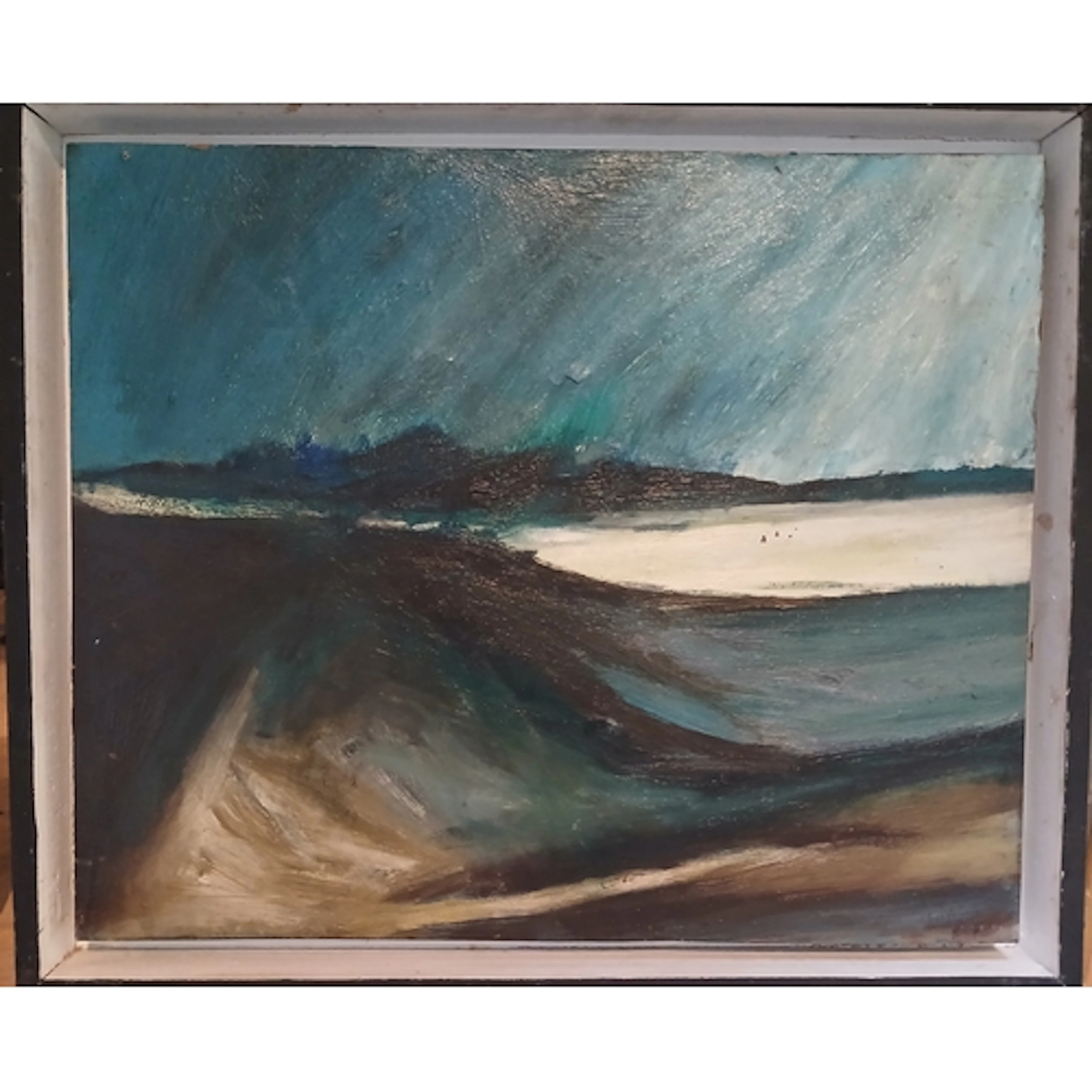 20th Century School, impressionist landscape, oil on board, ...