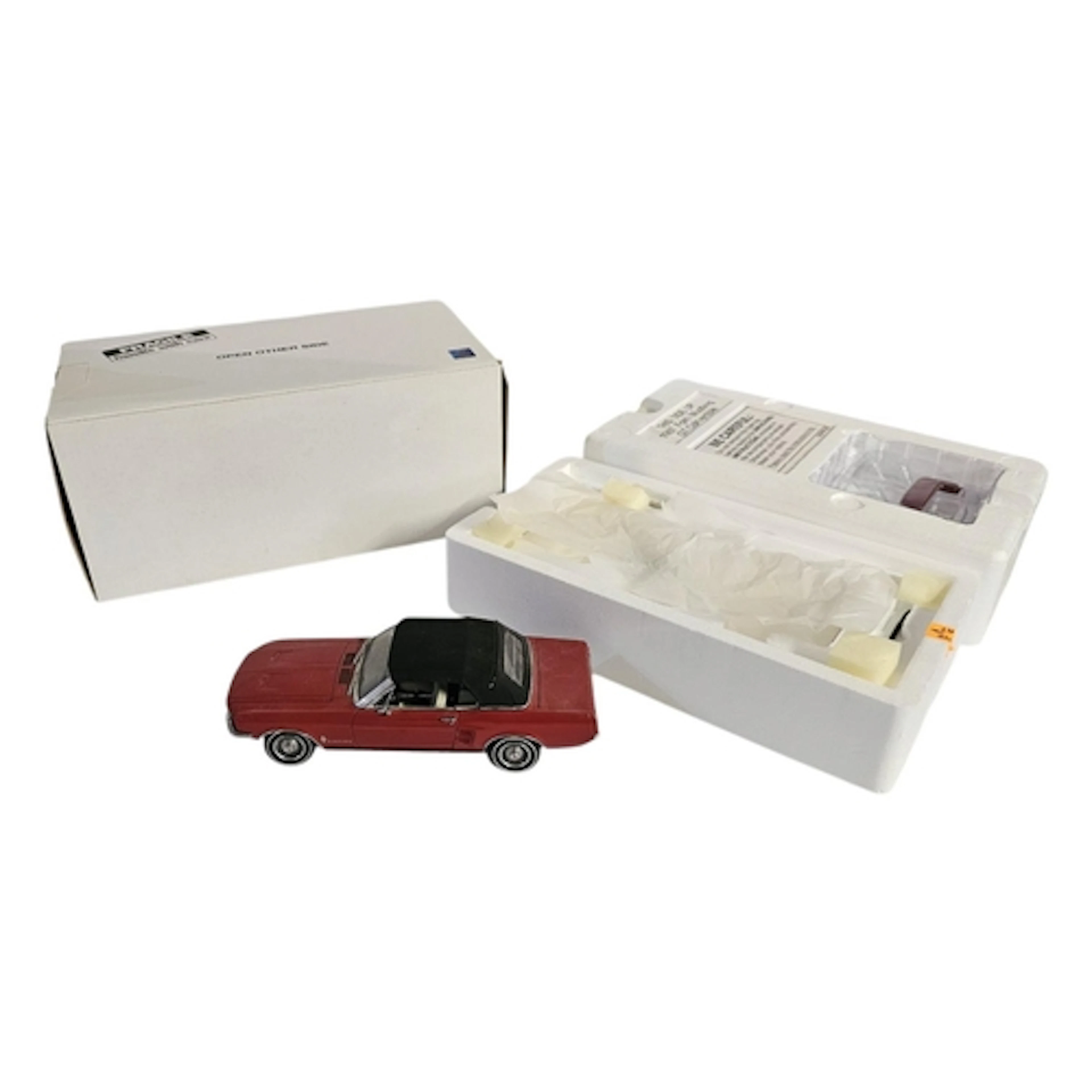 DANBURY MINT, LIMITED EDITION 1967 FORD MUSTANG GT CONVERTIB...