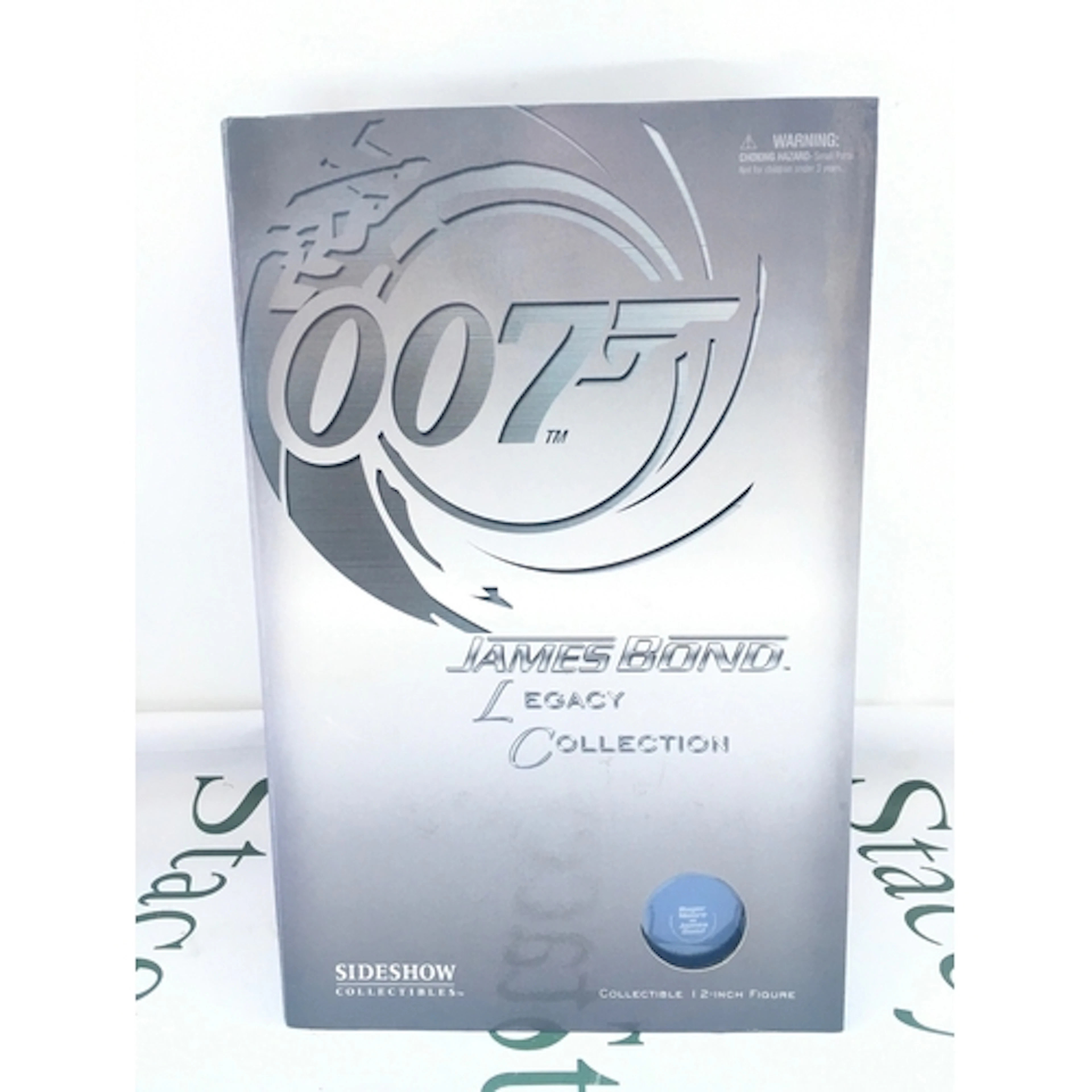 A Boxed Sideshow Collectables James Bond Roger Moore Figure.