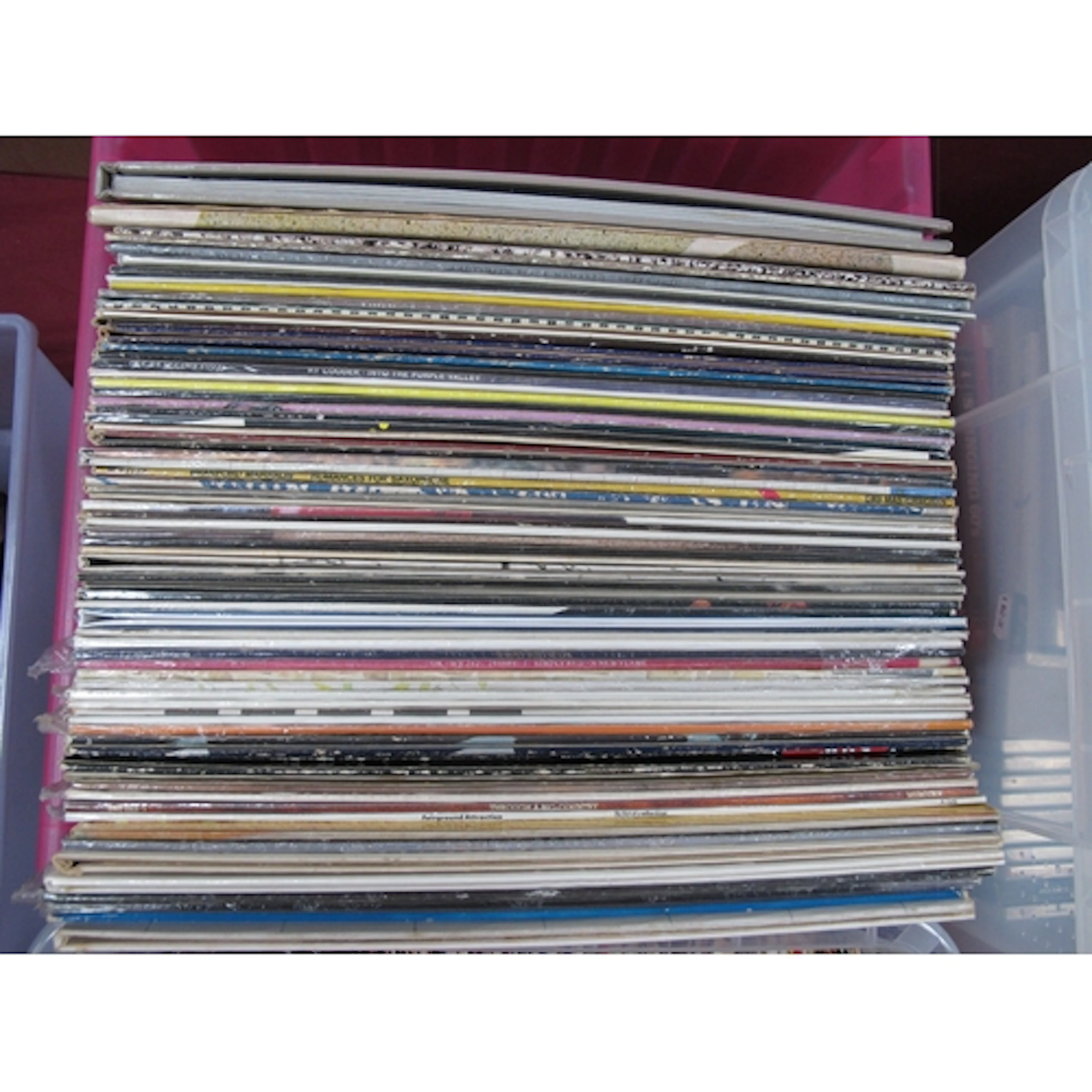 Lot of 60+ Rock, Pop, Jazz LPs, including titles by Pink Flo...