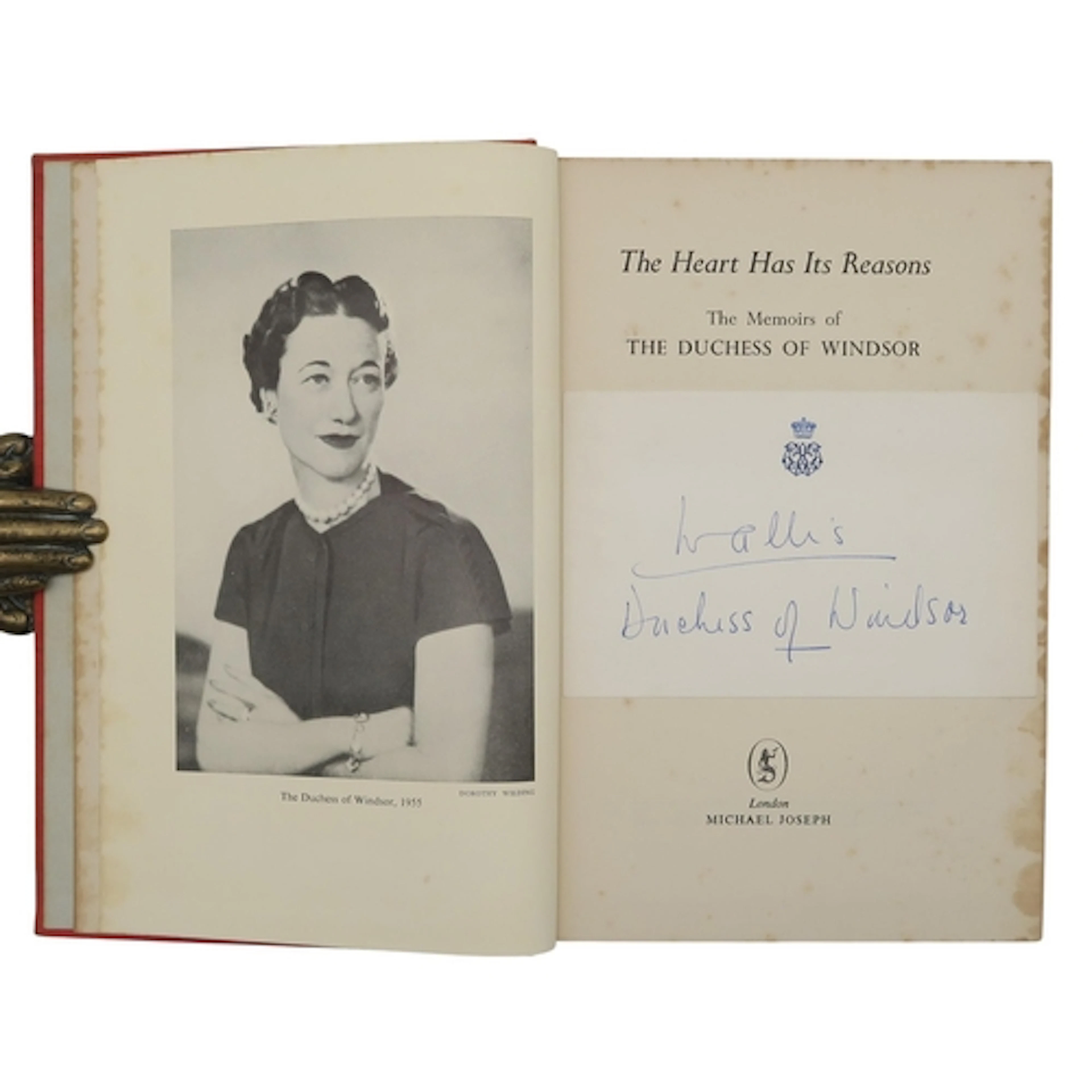 Windsor (Wallis Simpson, Duchess of) The Heart Has its Reaso...