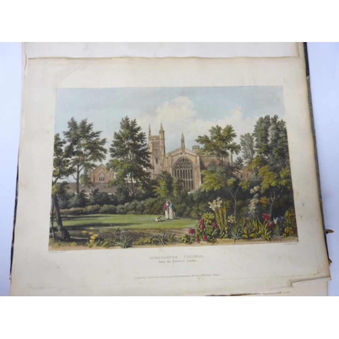 ACKERMANN R. The History of the Colleges of Winchester, Eto...