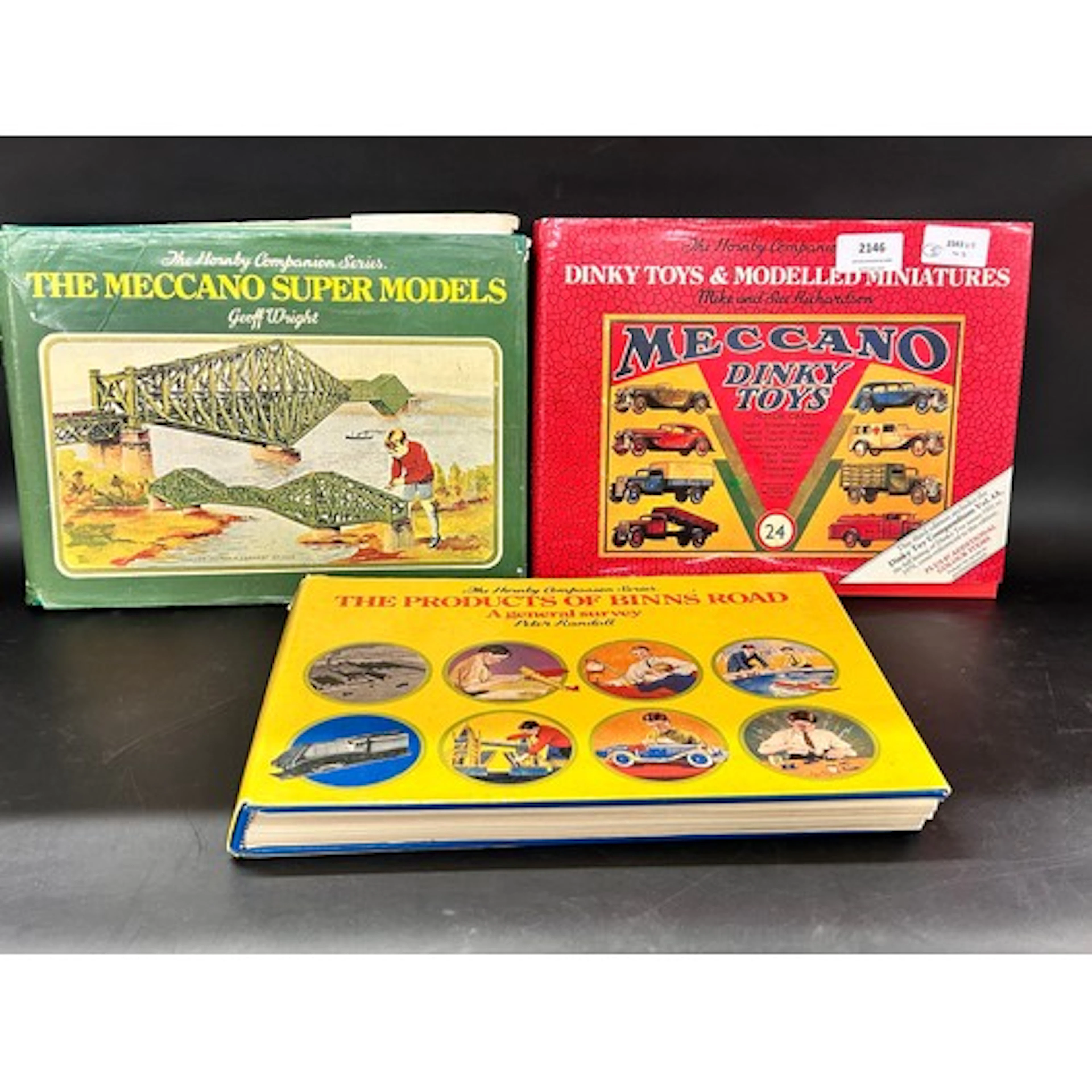 Three books, Meccano Dinky Toys, Meccano Super Models, The P...