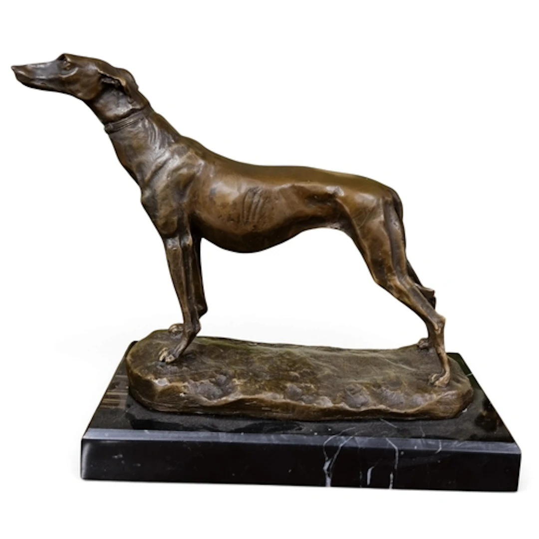 In the manner of E Fremiet. A really good Bronze figure of a...