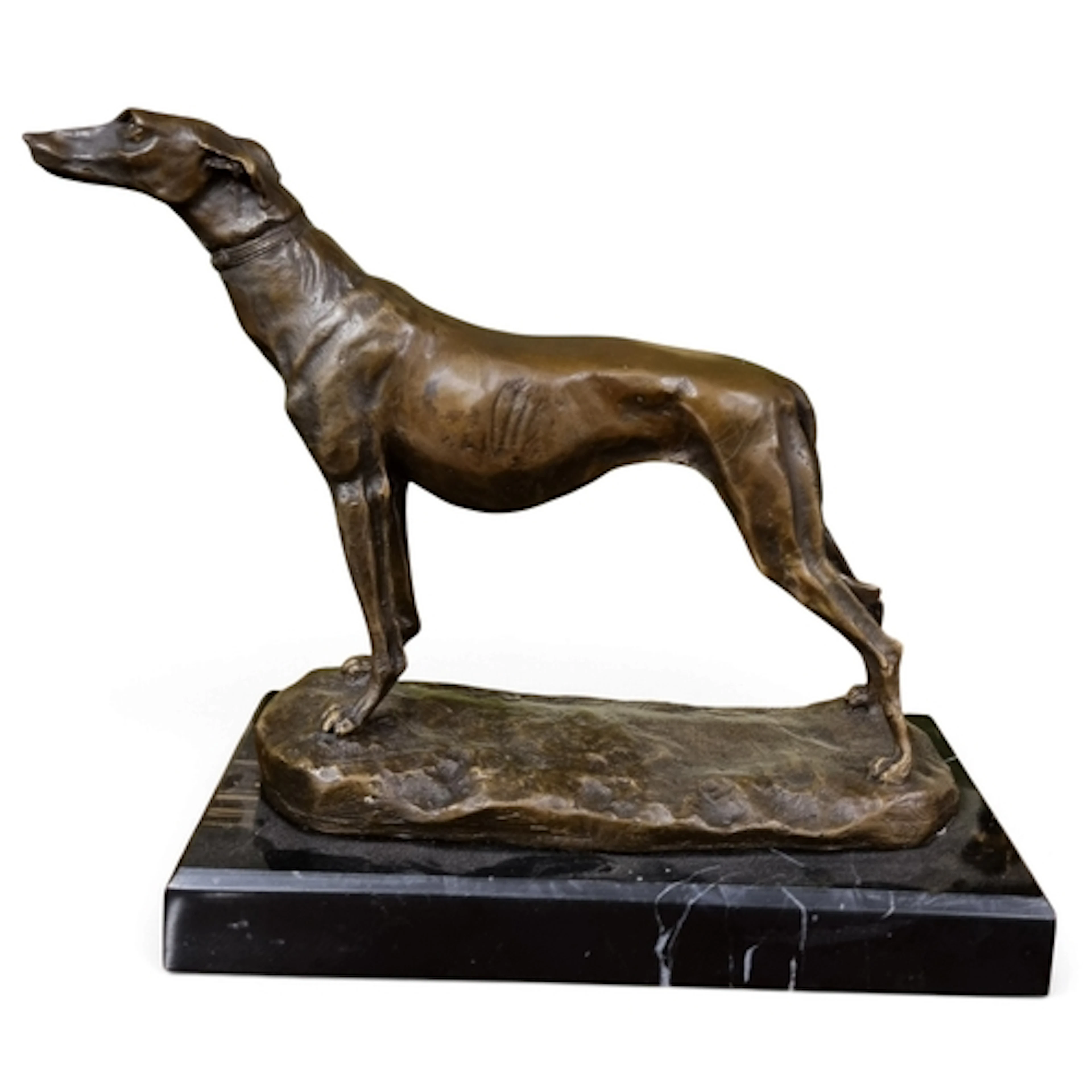 In the manner of E Fremiet. A really good Bronze figure of a...