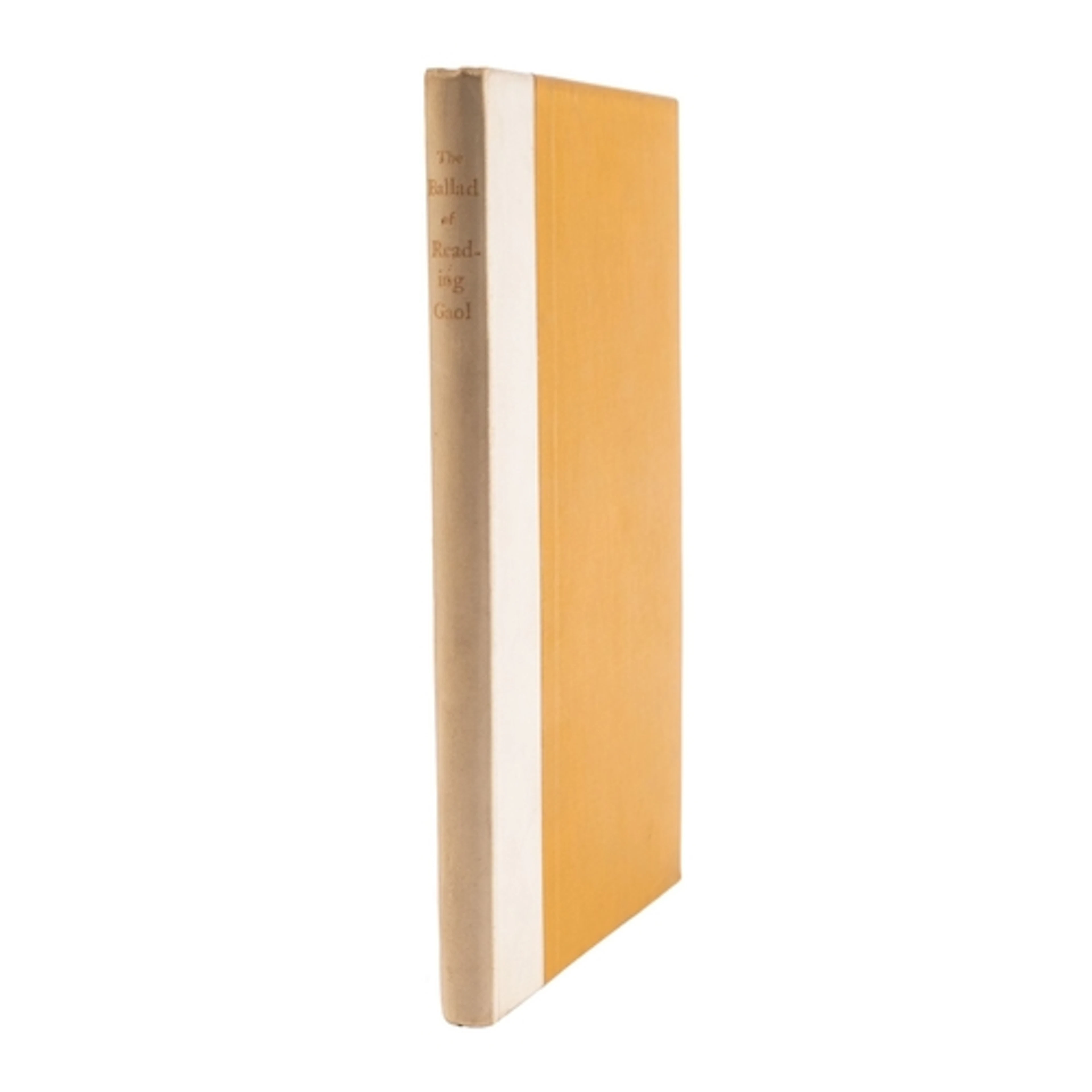 WILDE, Oscar. The Ballad of Reading Gaol By C.3.3. [Oscar Wi...
