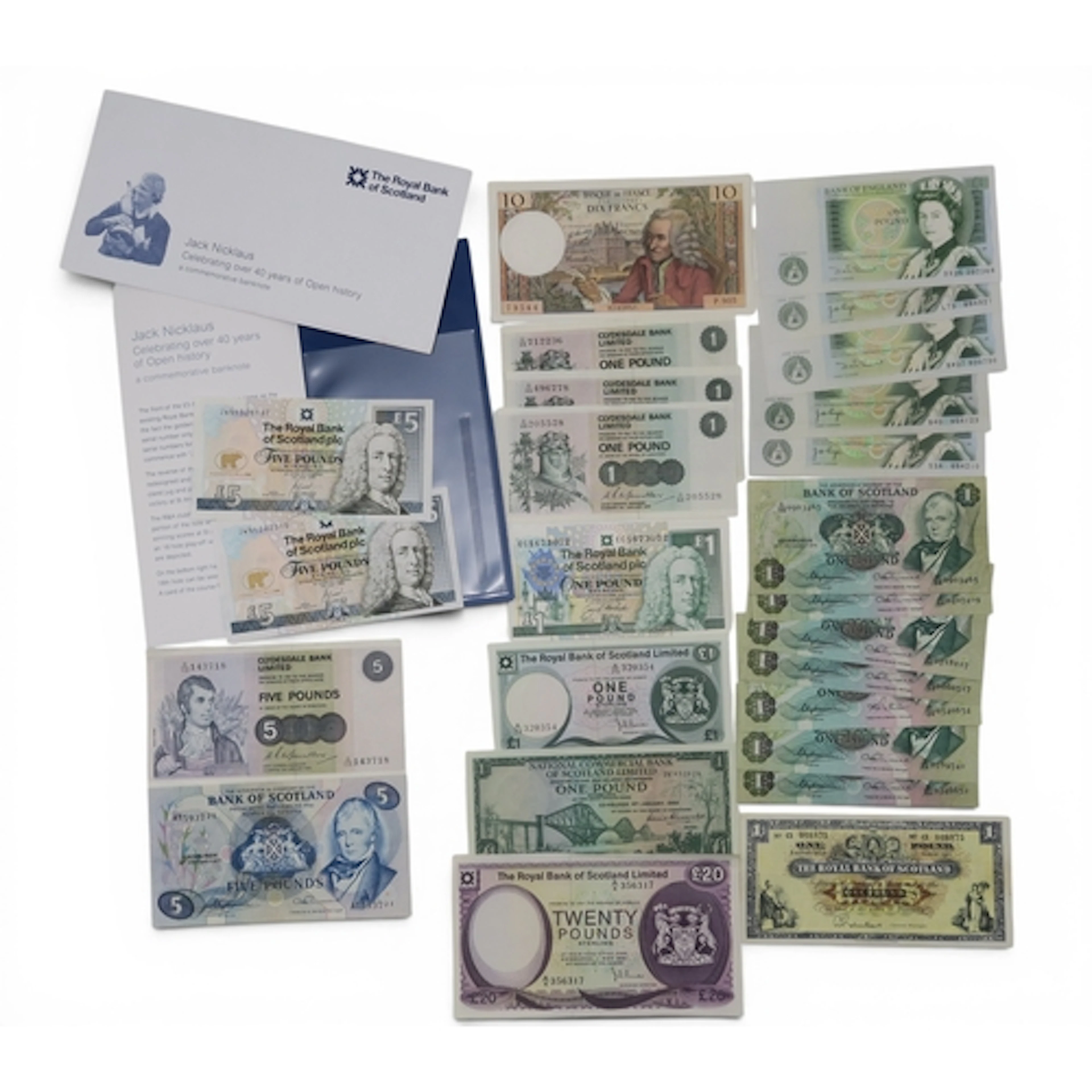 Great Britain Elizabeth II various banknotes to include&nbsp...