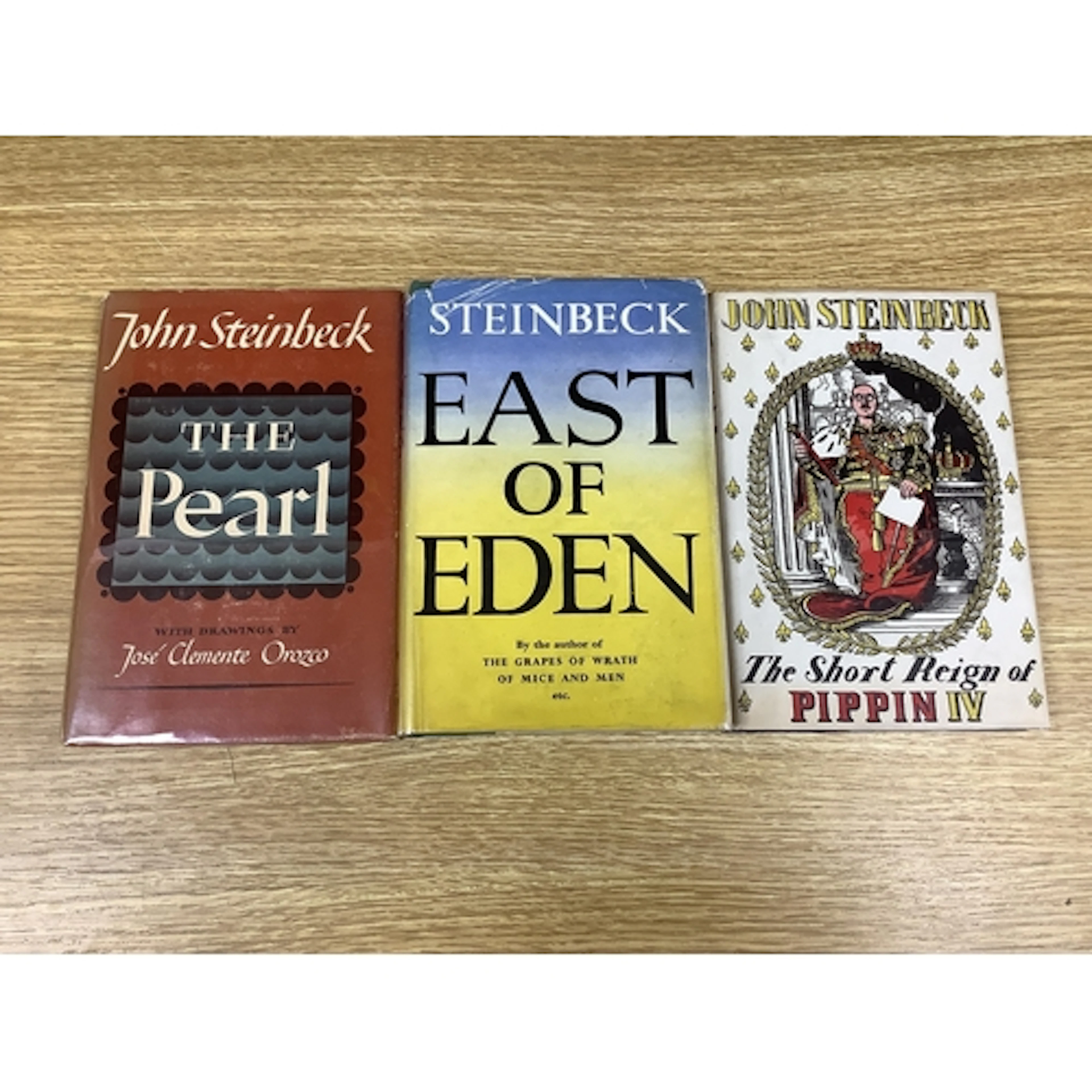 ° ° Steinbeck, John. East of Eden, The Pearl & The Short Rei...