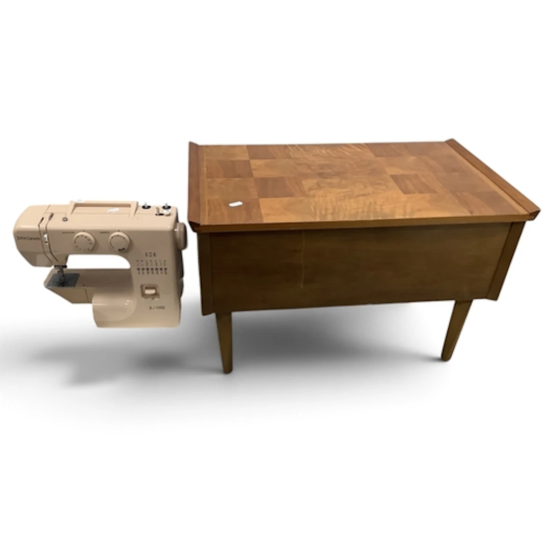 John Lewis JL 11OSE Sewing Machine, untested, sold for parts...