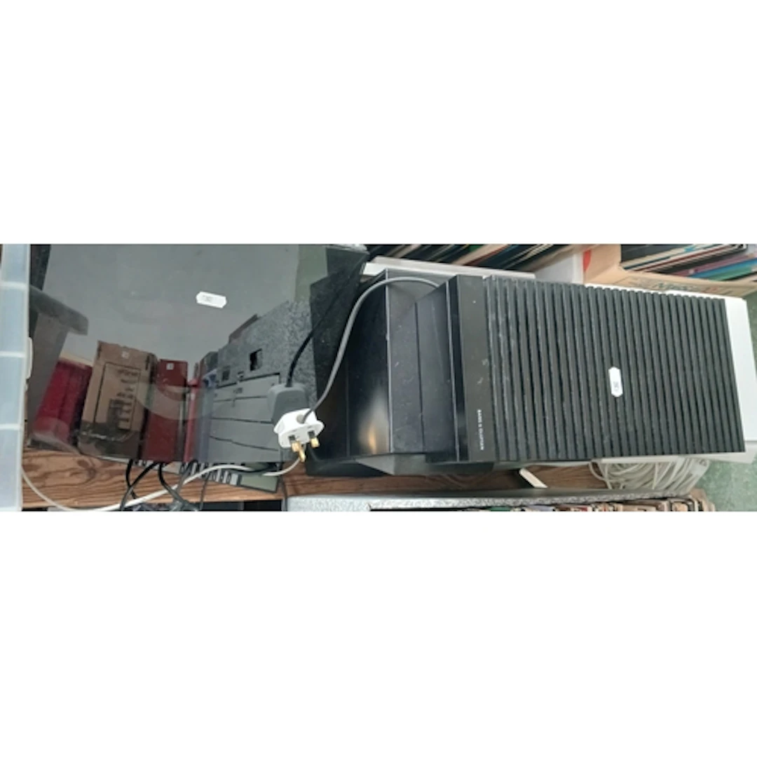 Bang & Olufsen hifi comprising CD/radio, Beolink, and two pa...