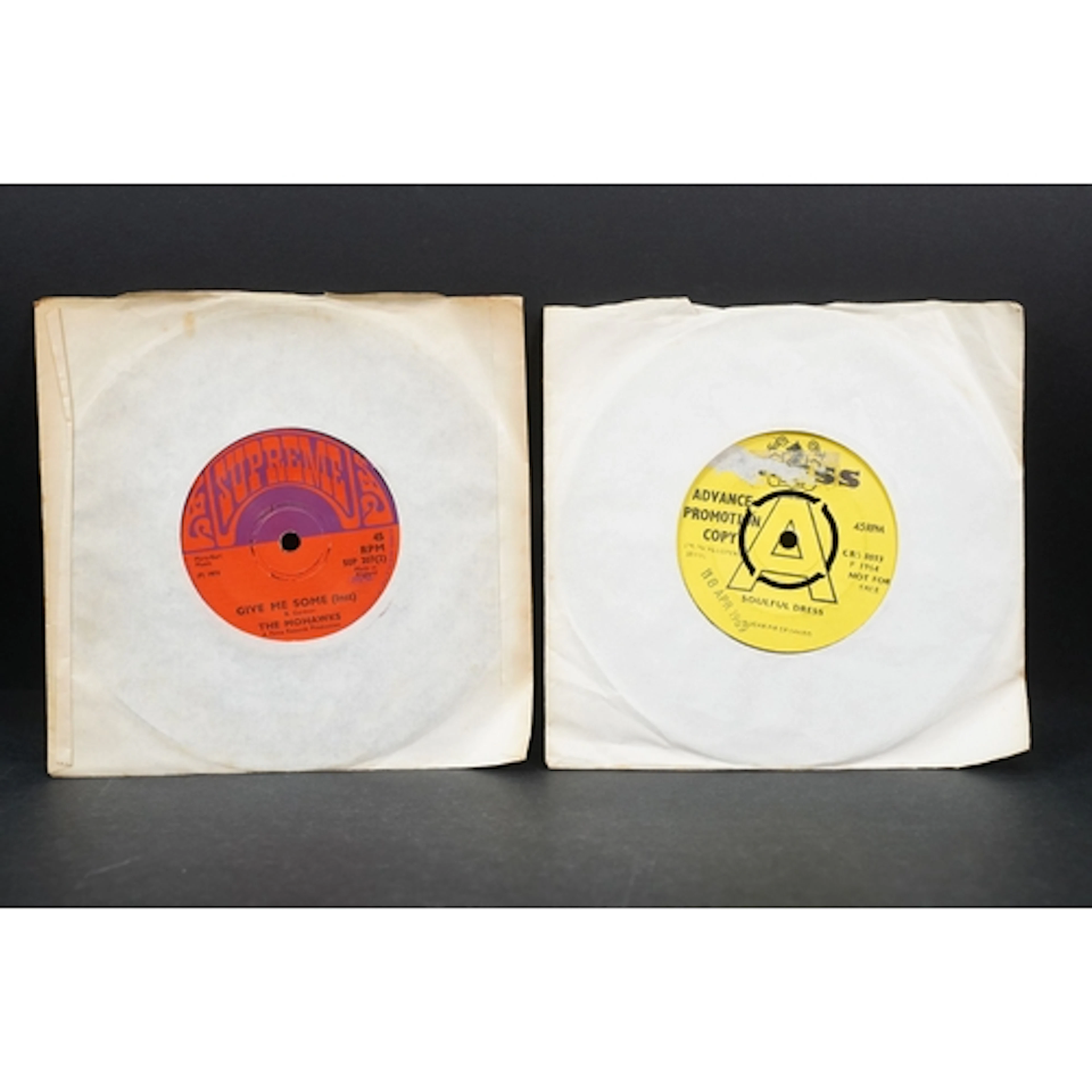 Vinyl - 2 Soul / Funk UK 7” singles to include: Sugar Pie De...