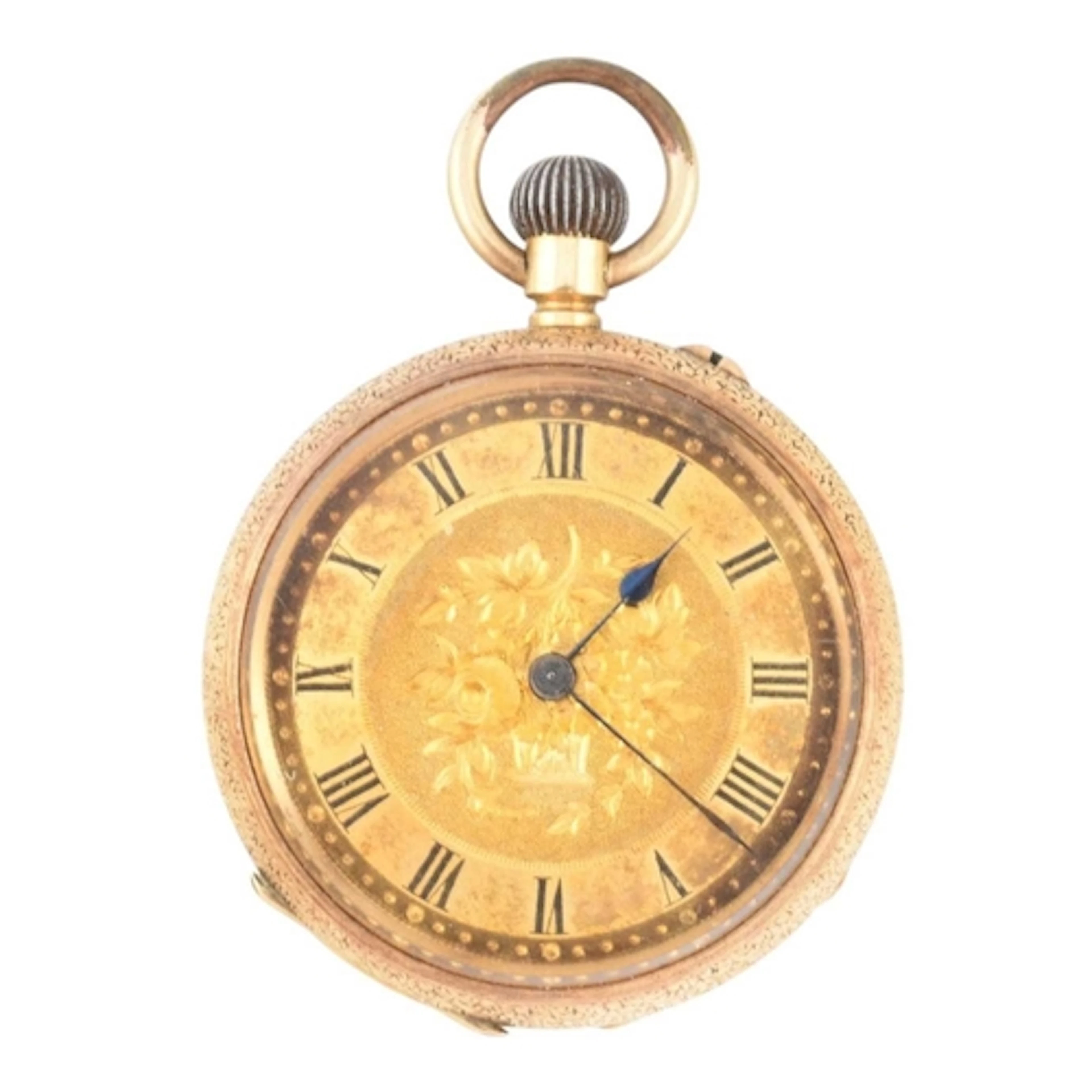 John Bennett. 18ct gold open-face pocket watch. The pocket w...