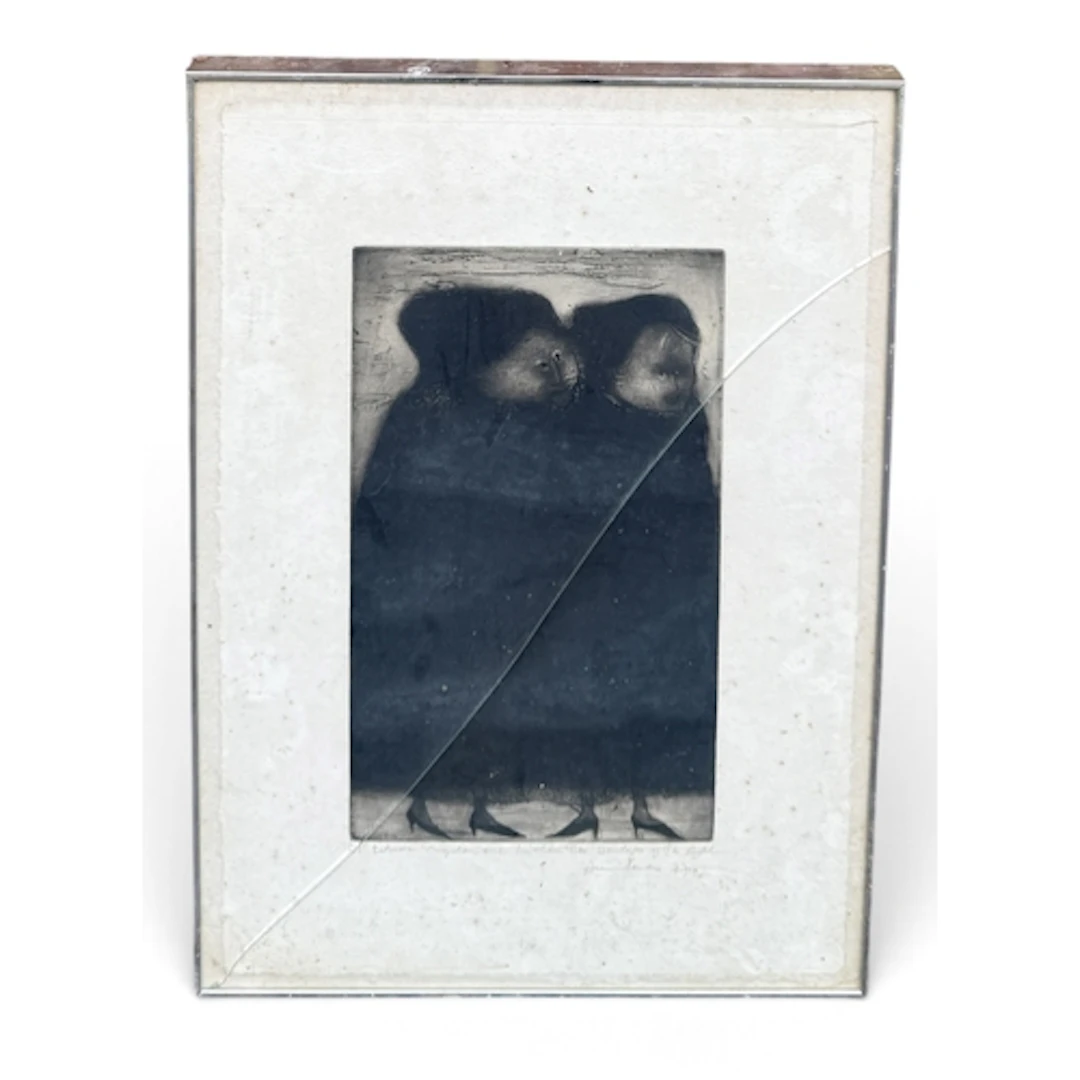 ANA MARIA PACHECO (BRAZILIAN B 1943): AN ARTISTS PROOF ETCHI...
