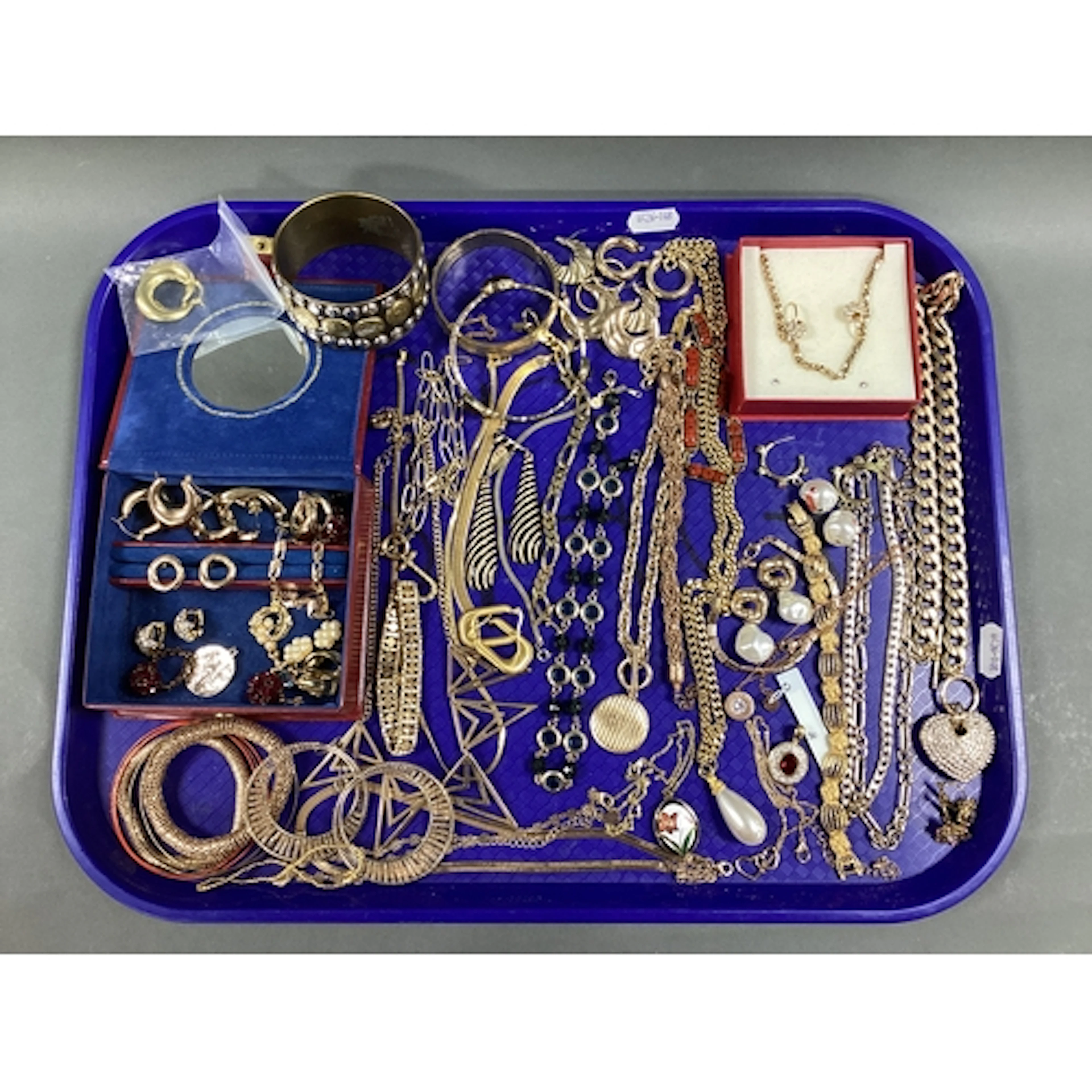 A Collection of Modern Gilt Coloured Costume Jewellery, incl...