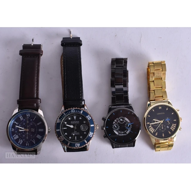 Four Fashion Watches (River Island, Geneva (2) &, Kahuna). W...