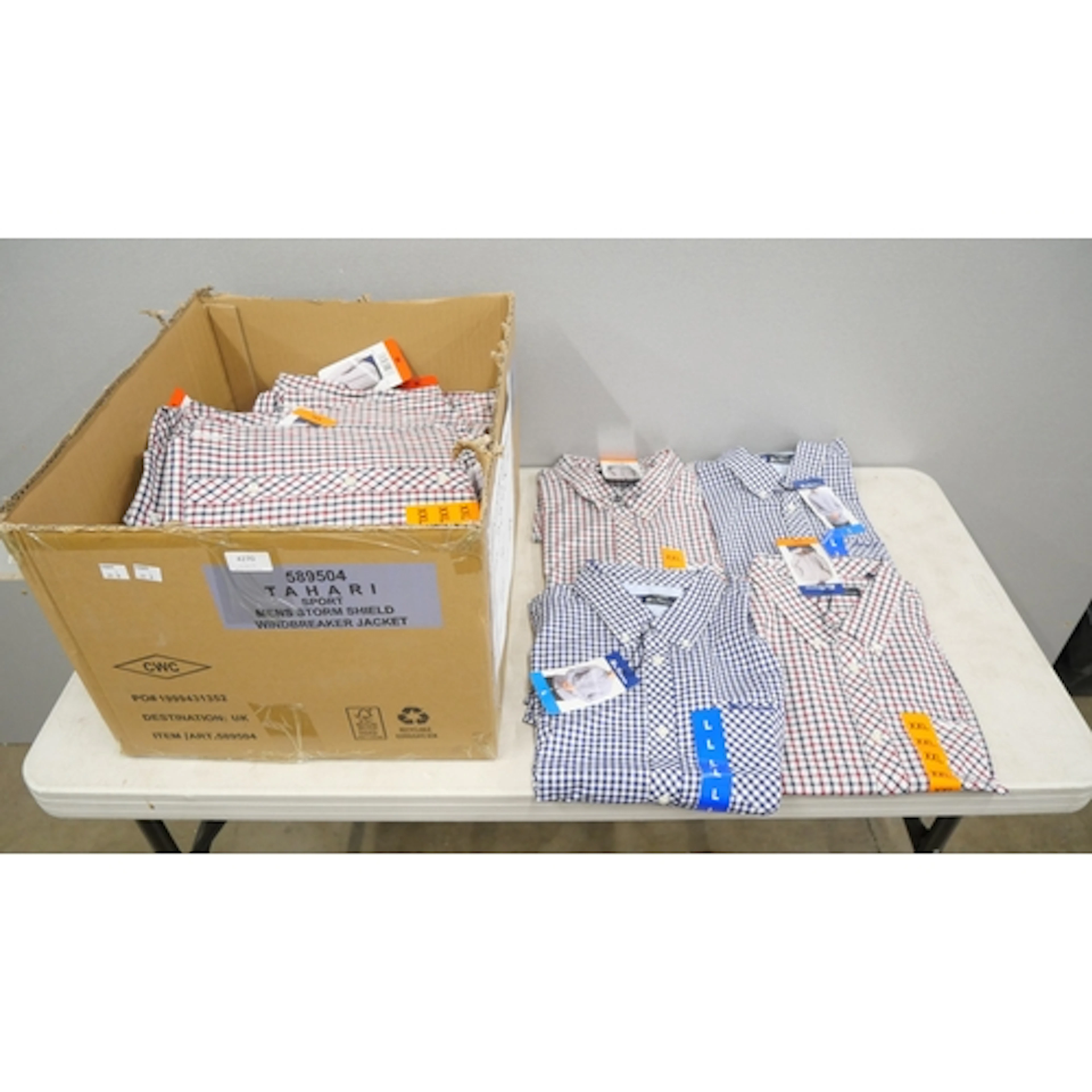A quantity of Ben Sherman long sleeve shirts (mixed sizes an...