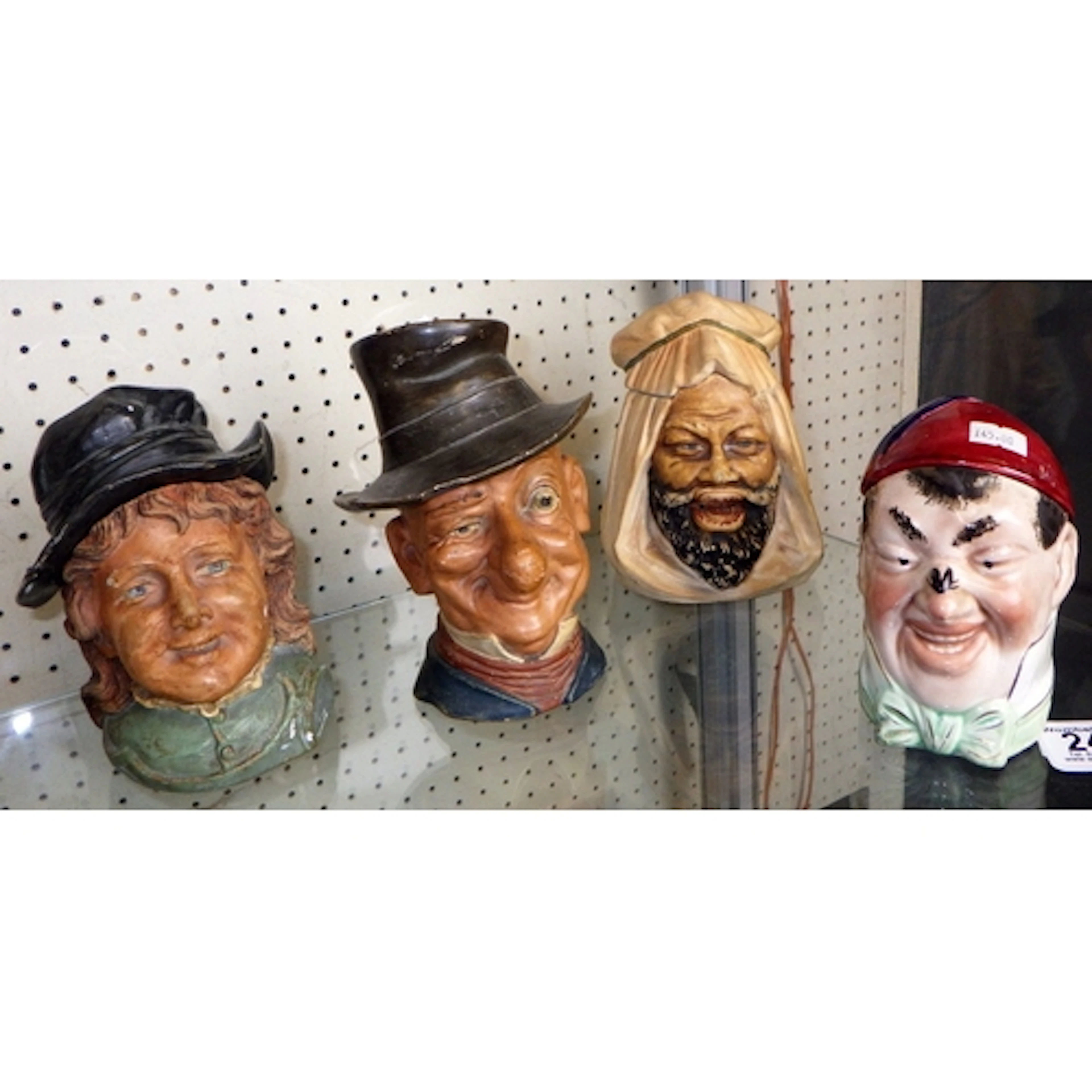 A group of four various tobacco jars (4)