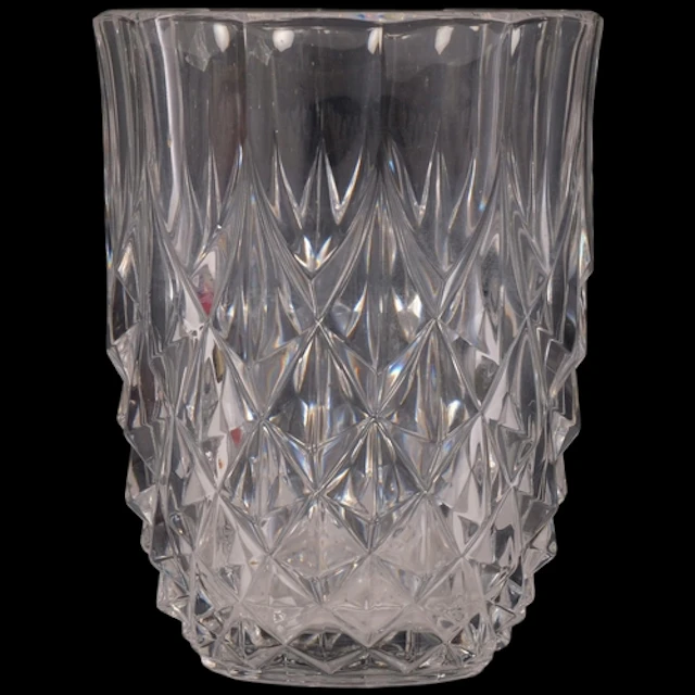 An Art Deco Val Saint Lambert crystal vase, H17cm