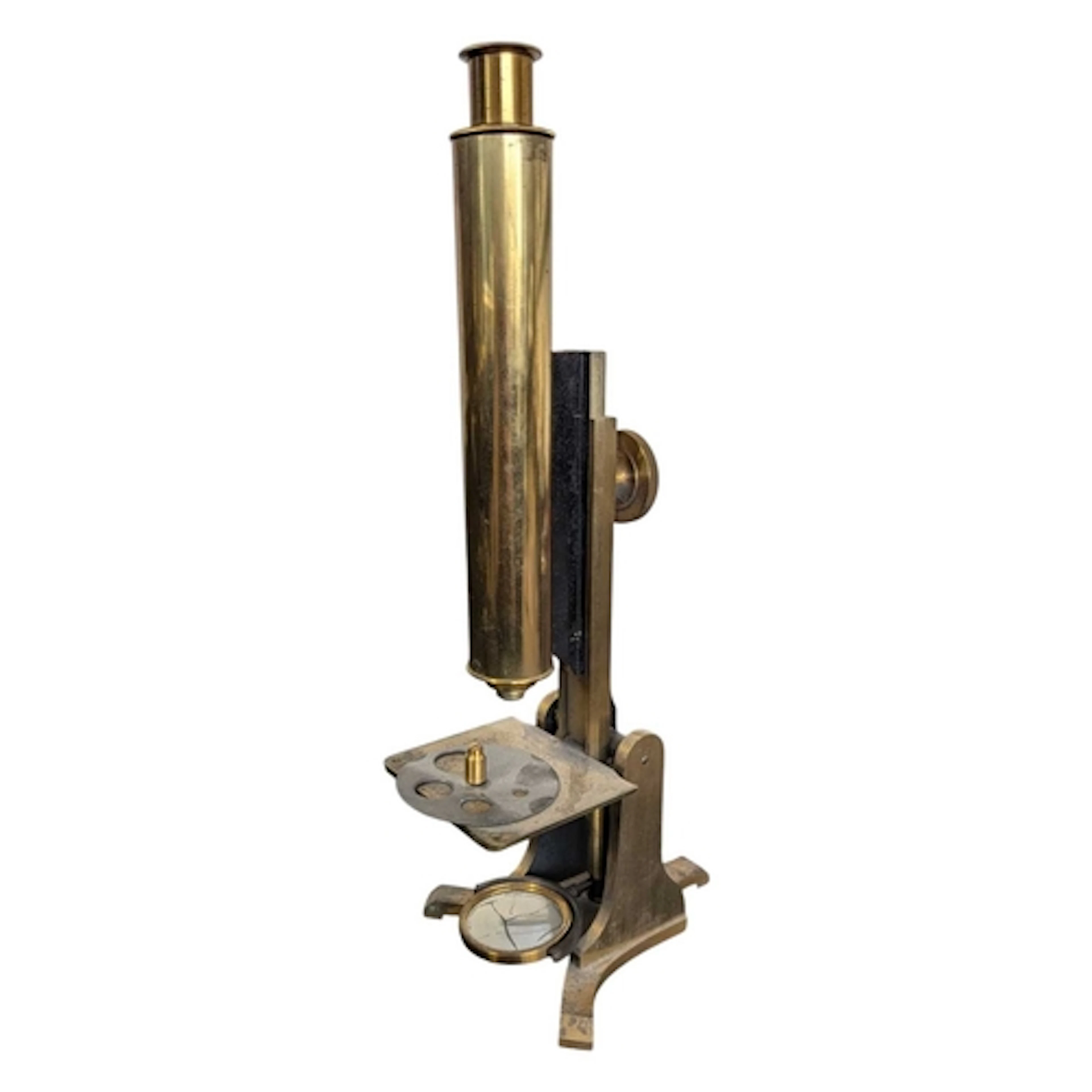 William Ladd (1815-1885) - 19th century Victorian brass micr...