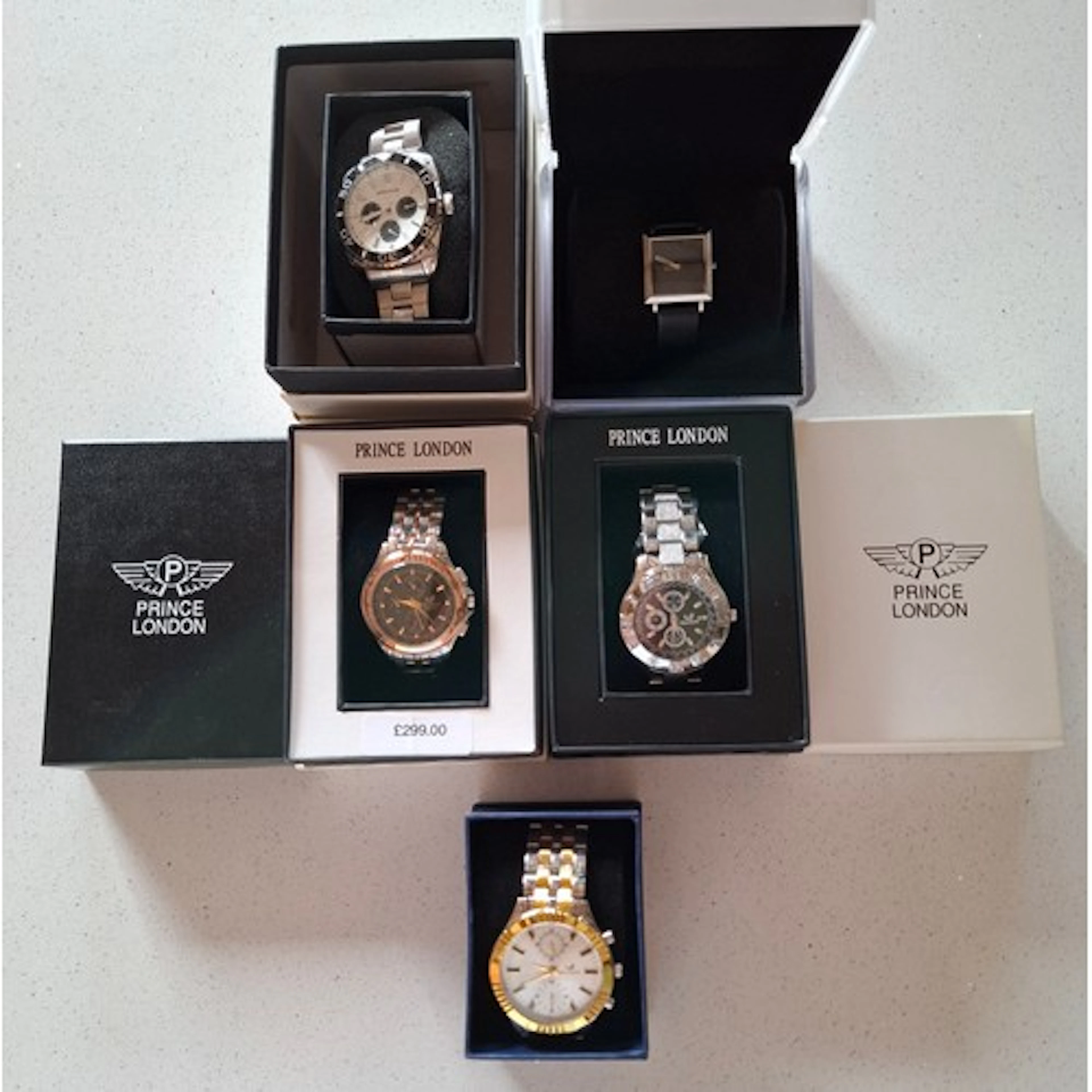 Gentleman's watches to include 3 Orlando chronograph watches...
