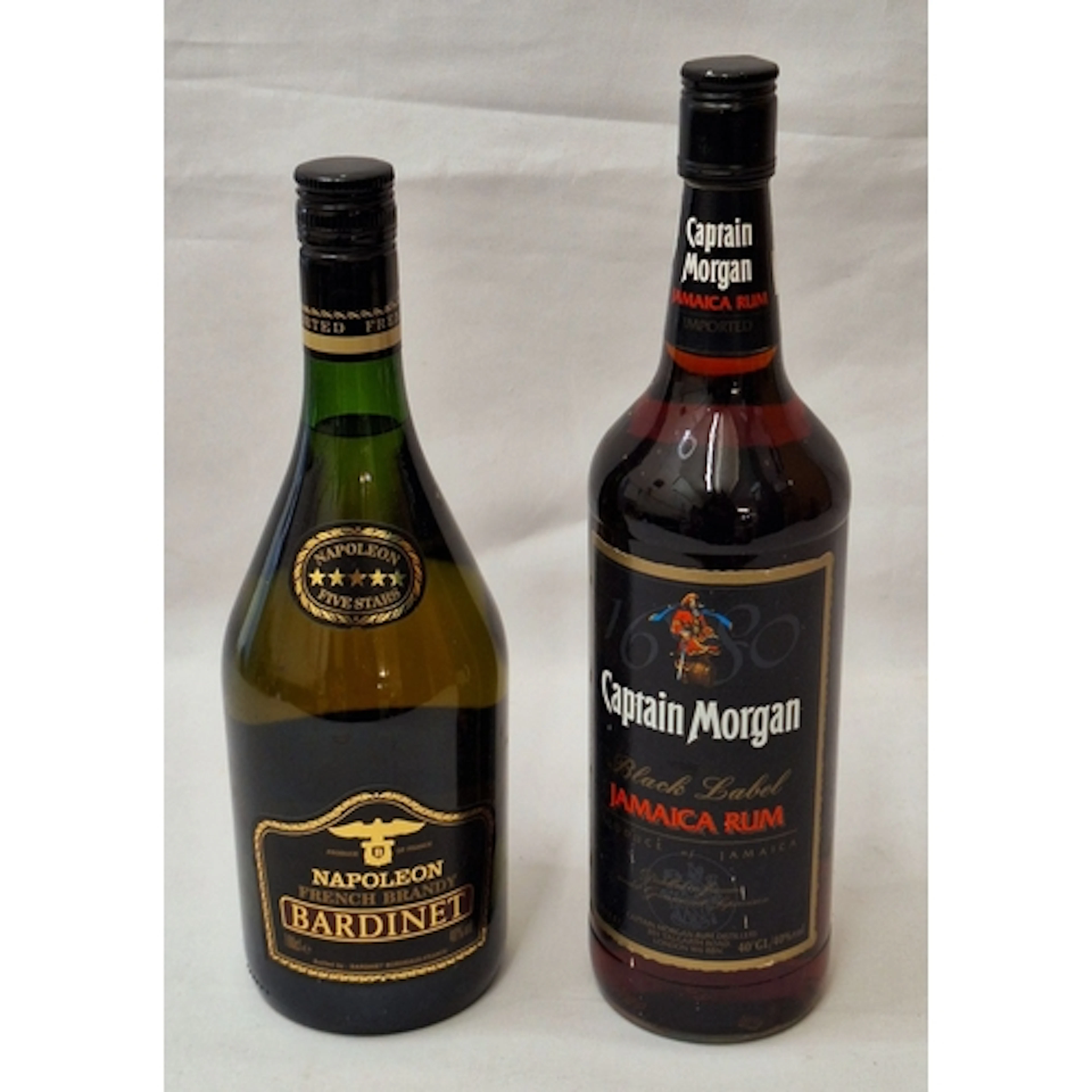 Bottle Napoleon French Brandy Bardinet 40 Vol. 100cl & Capta...