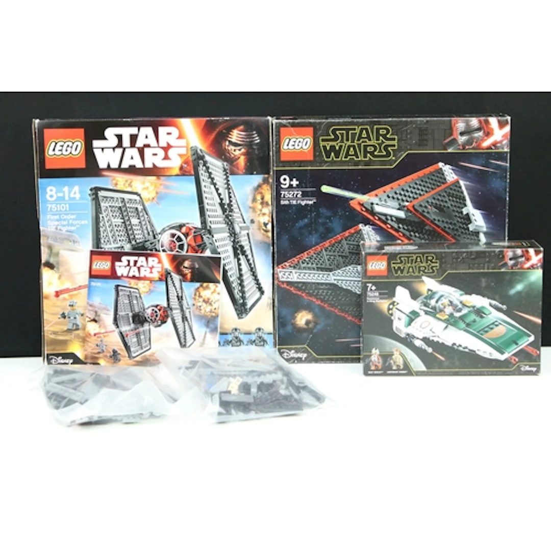 Lego - Three boxed Lego Star Wars sets to include 75101 Firs...